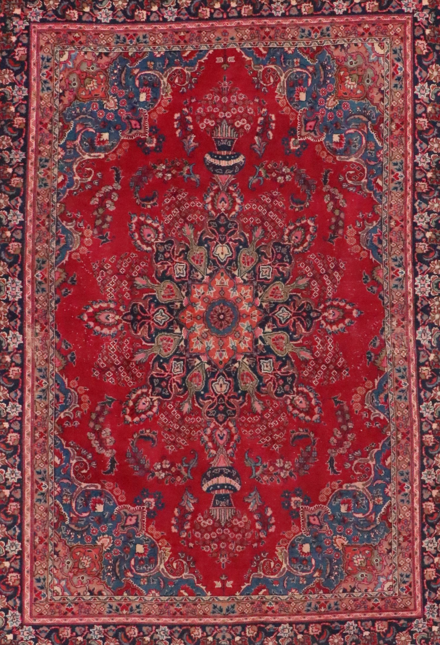 8'1 x 11'2 Hand-Knotted Persian Mehriban Area Rug