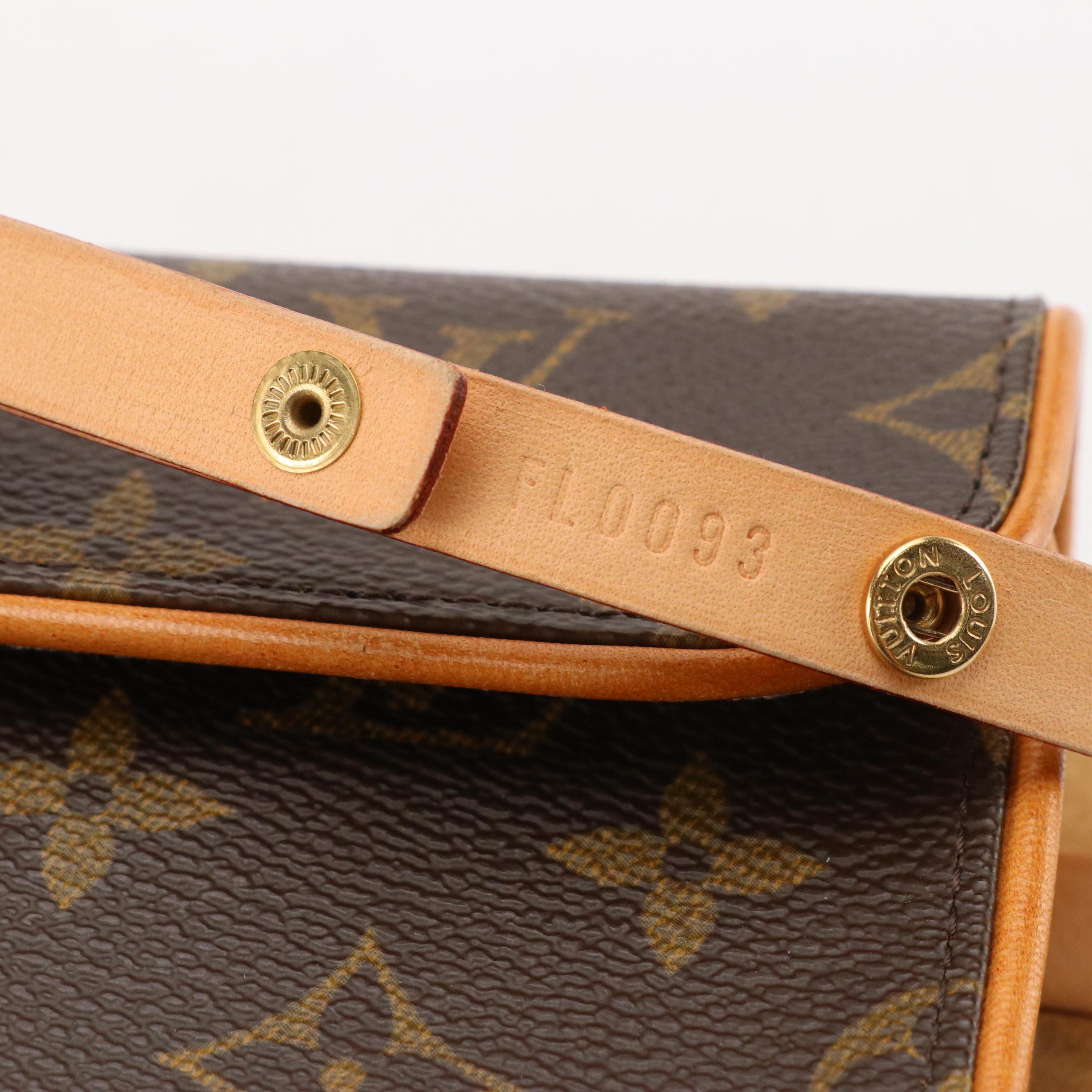 Louis Vuitton Pochette Florentine Belt Bag in Monogram Canvas and Leather