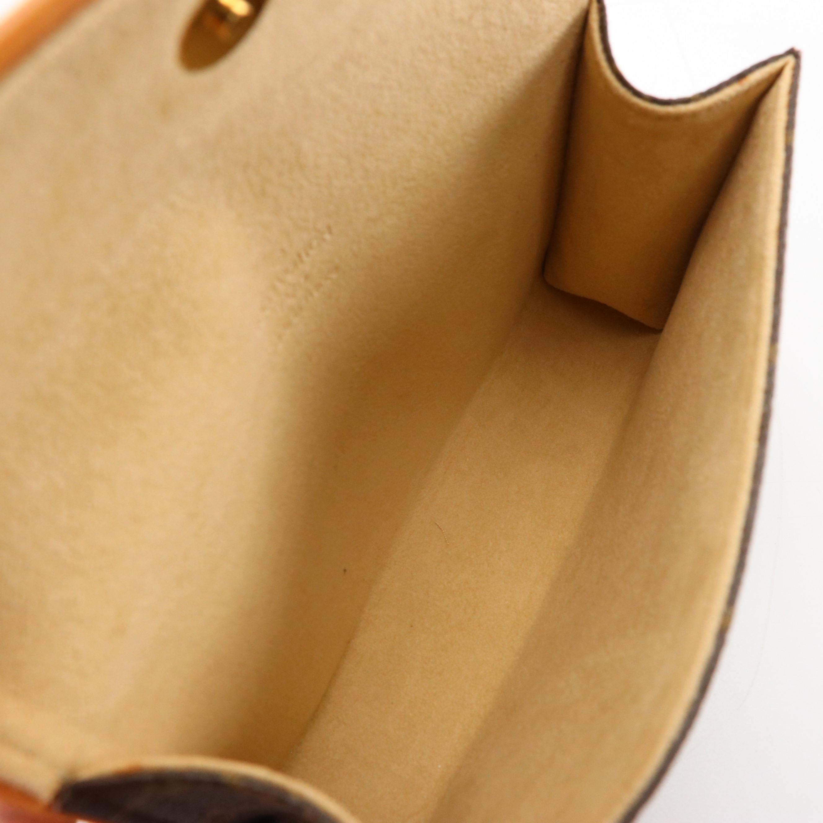 Louis Vuitton Pochette Florentine Belt Bag in Monogram Canvas and Leather