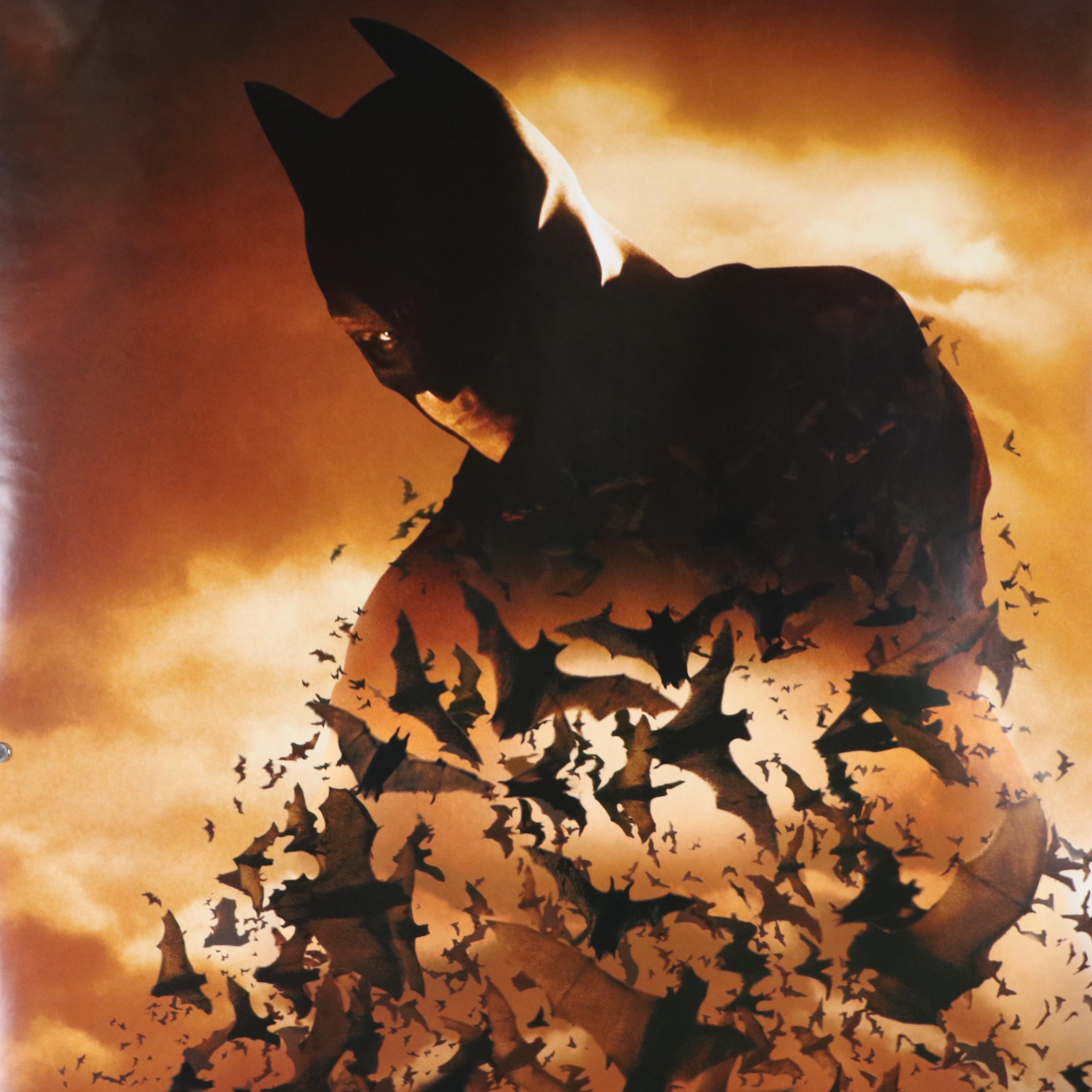 "Batman Begins" Offset Lithograph Movie Posters, 21st Century
