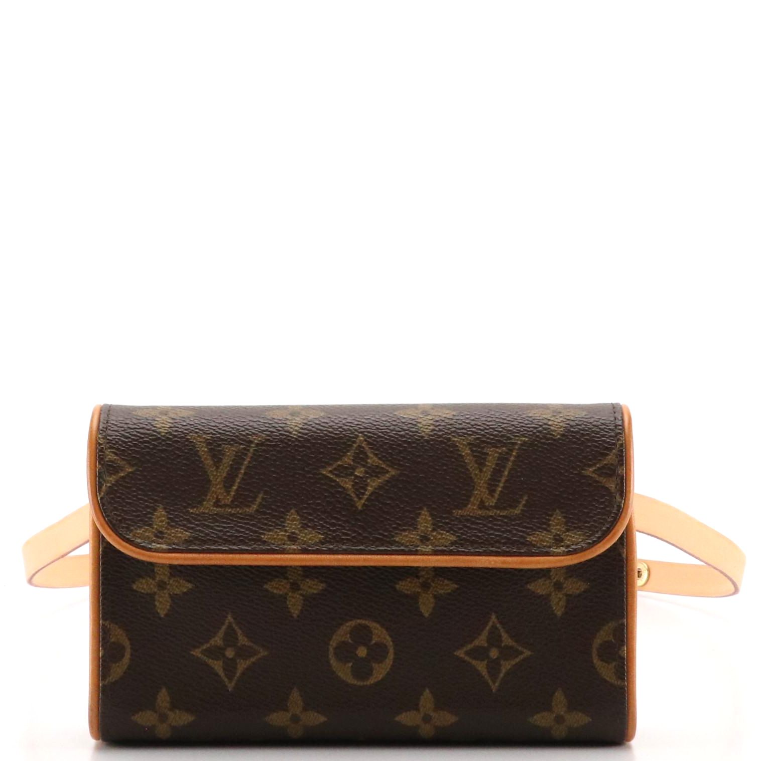Louis Vuitton Pochette Florentine Belt Bag in Monogram Canvas and Leather