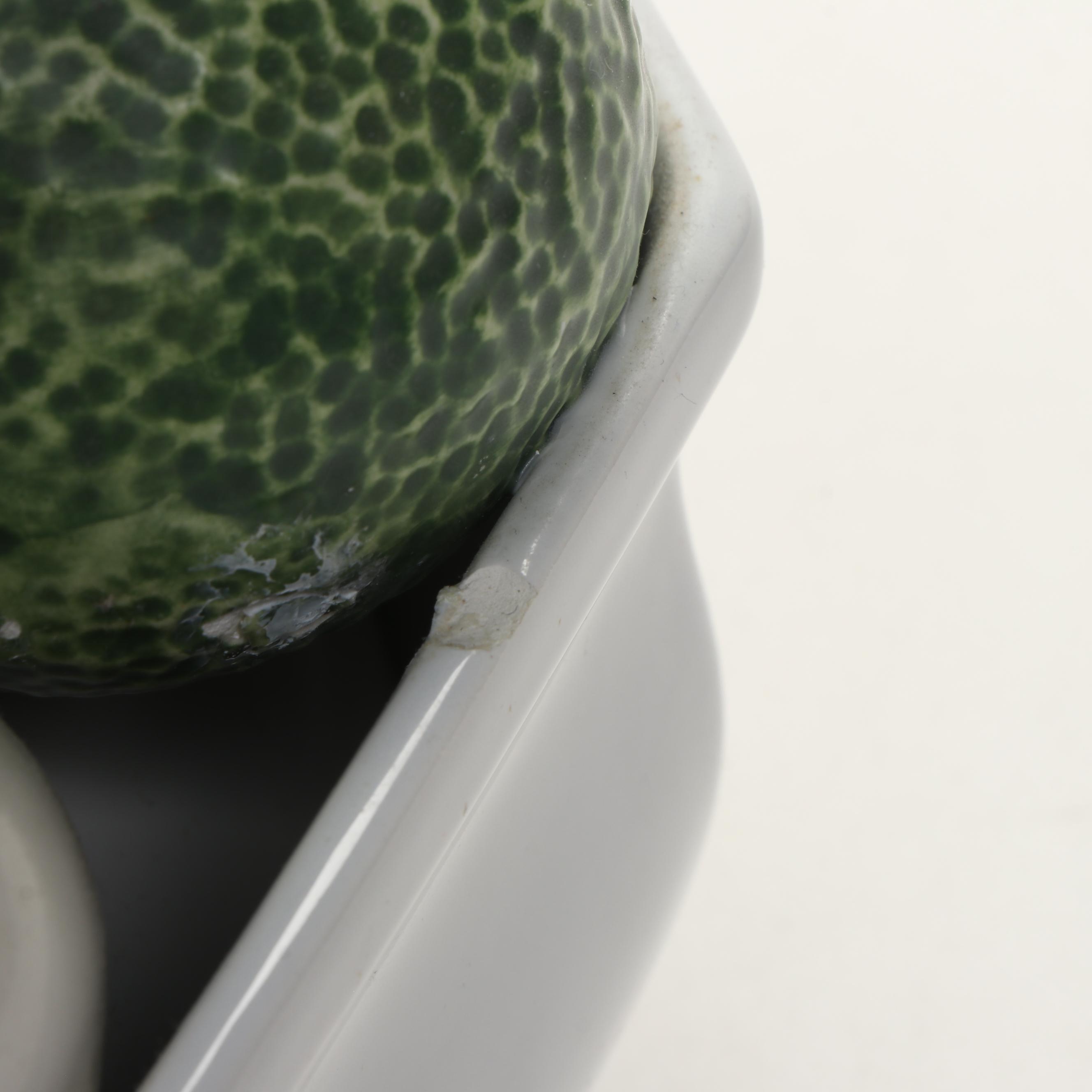 Italian Ceramic Vegetable Bowl, Late 20th Century