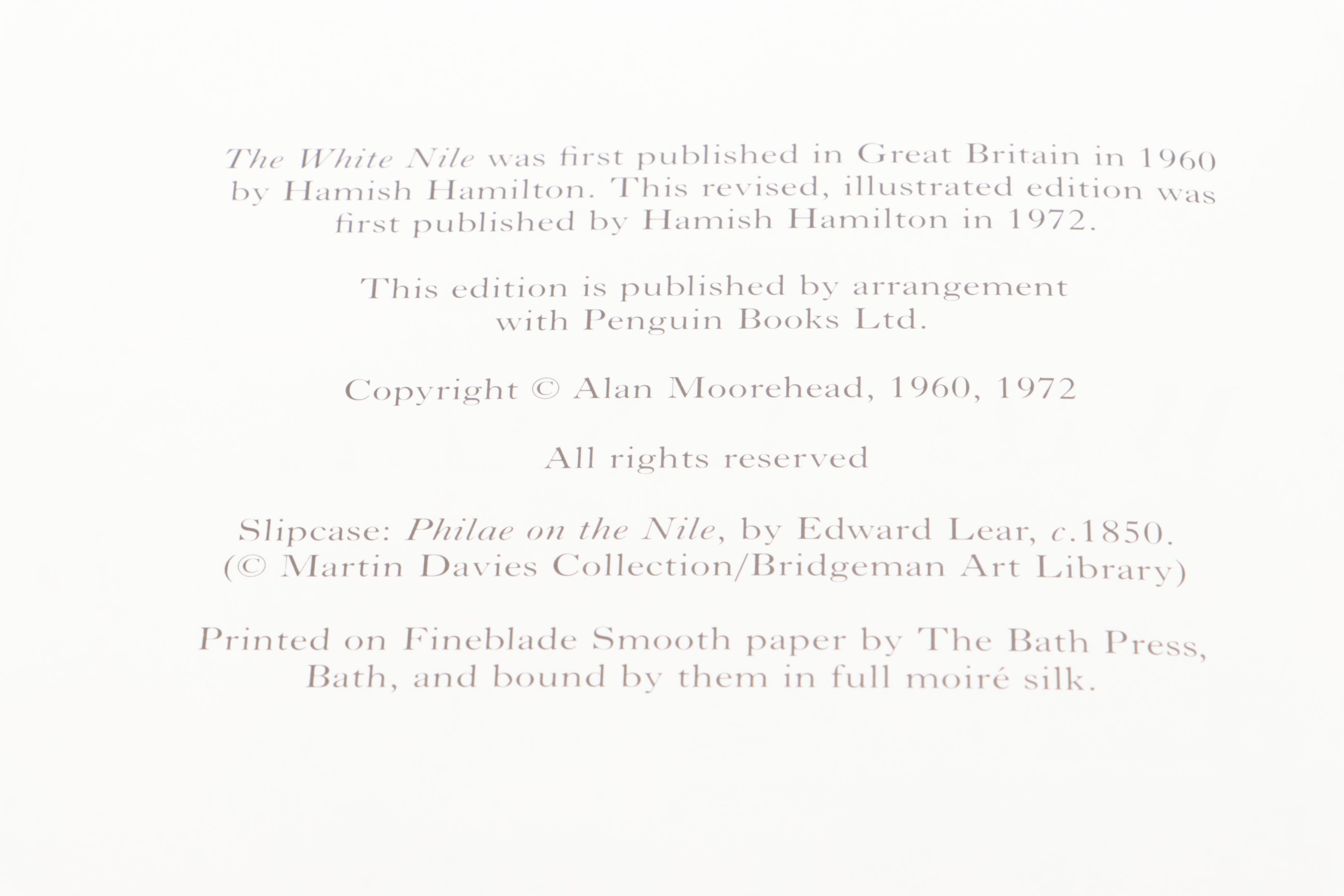 Folio Society "The Nile" Two-Volume Set by Alan Moorehead and More Books