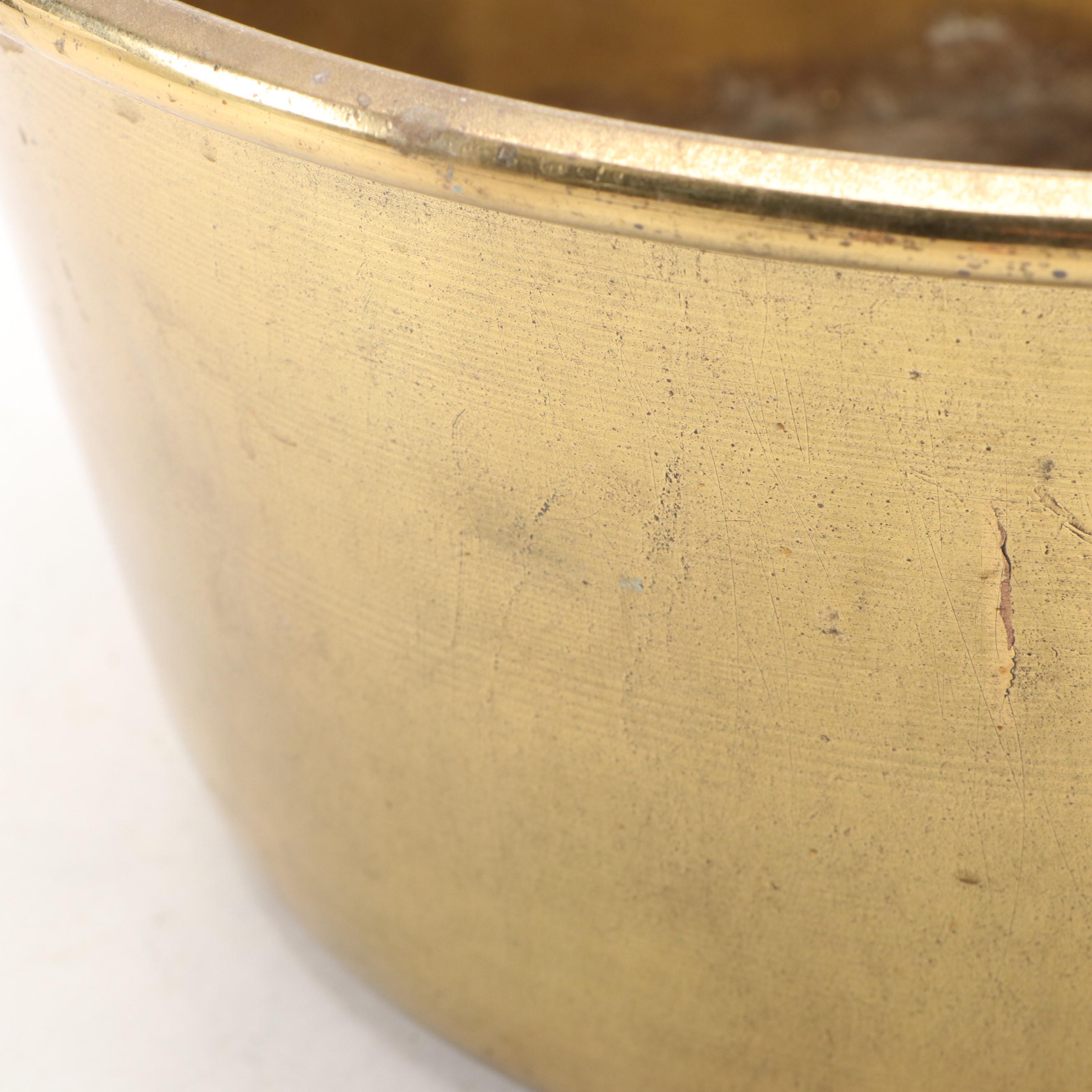 Brass Hearth Bucket, Late 19th/ Early 20th Century