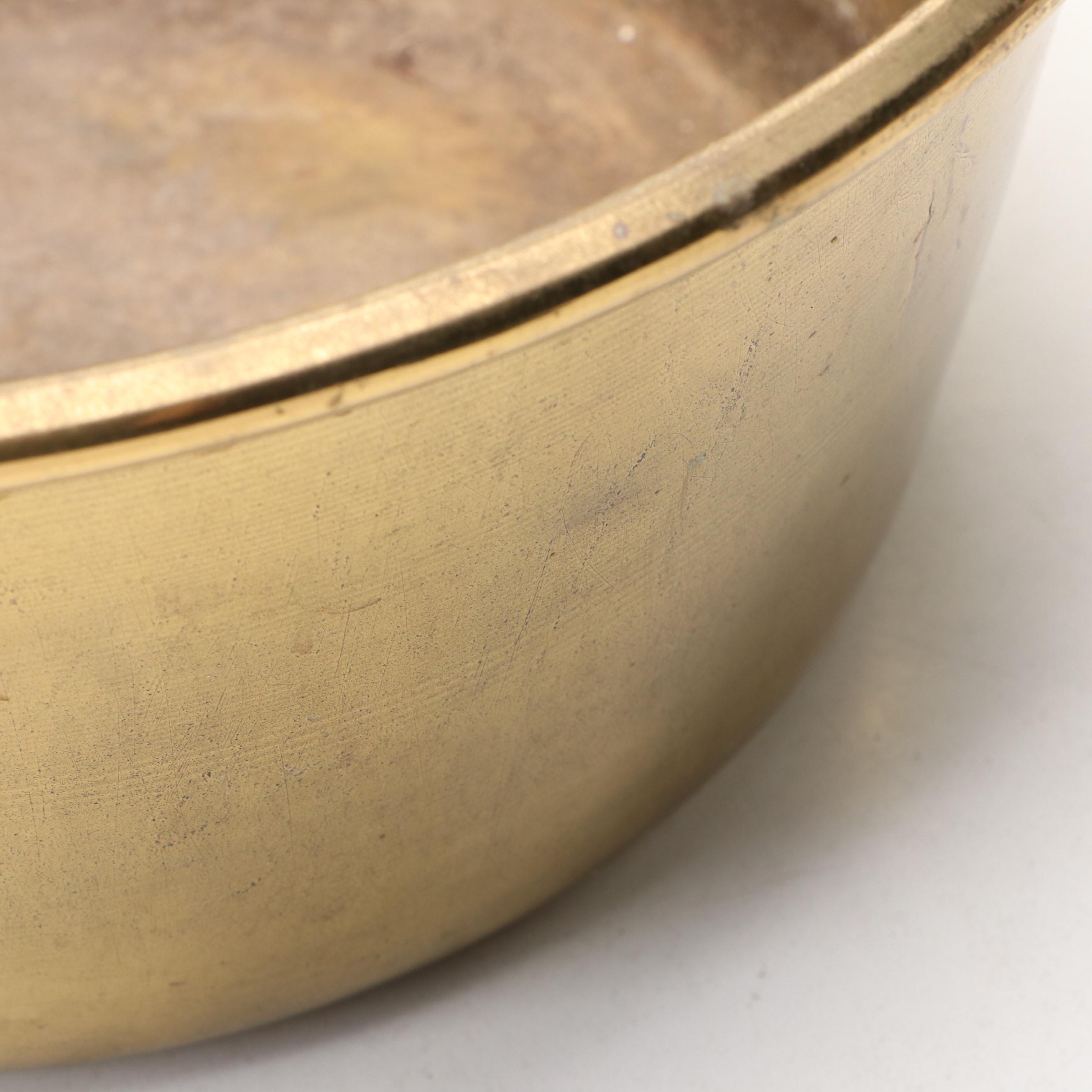 Brass Hearth Bucket, Late 19th/ Early 20th Century