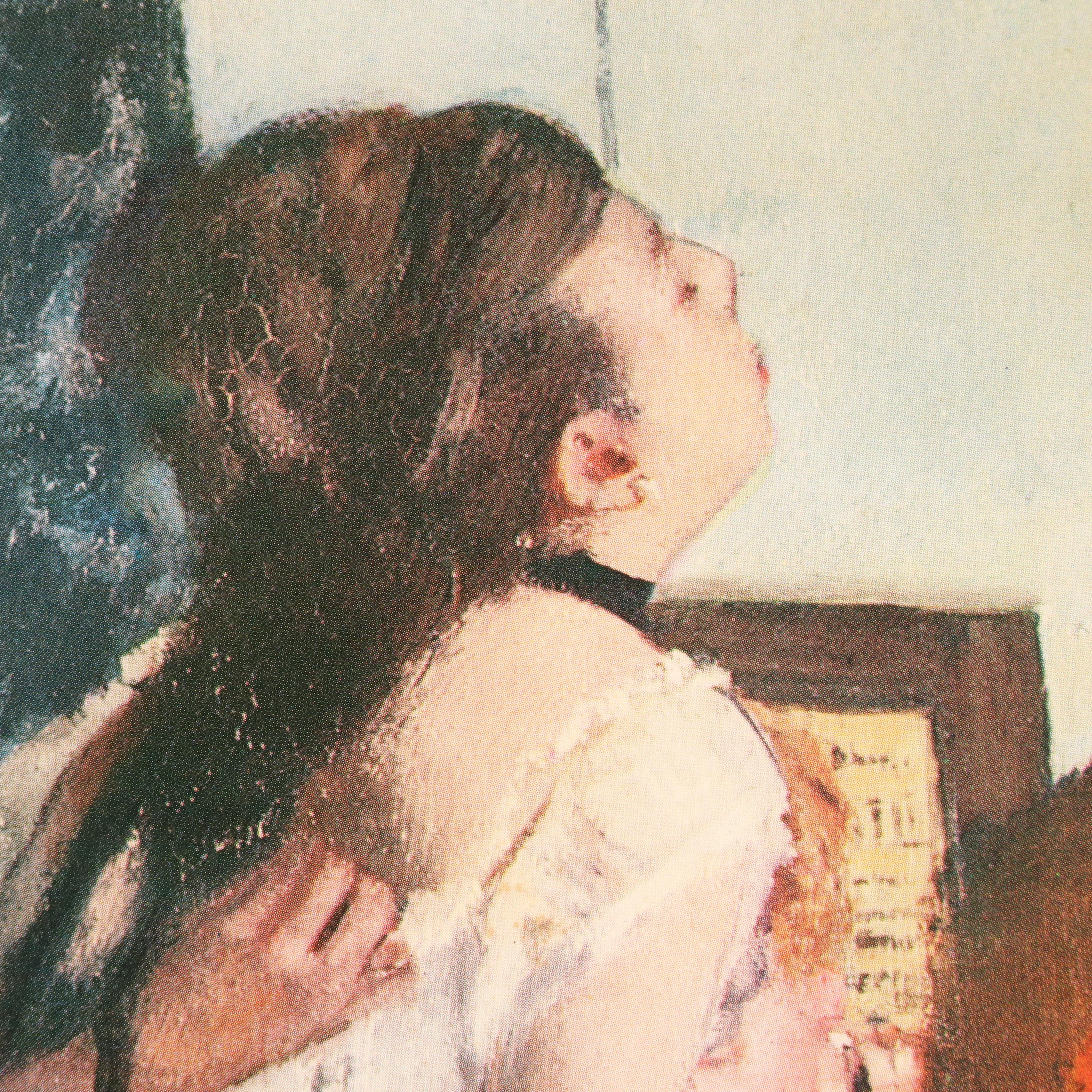 Offset Lithographs After Edgar Degas "Dancing Class" and Embroidery