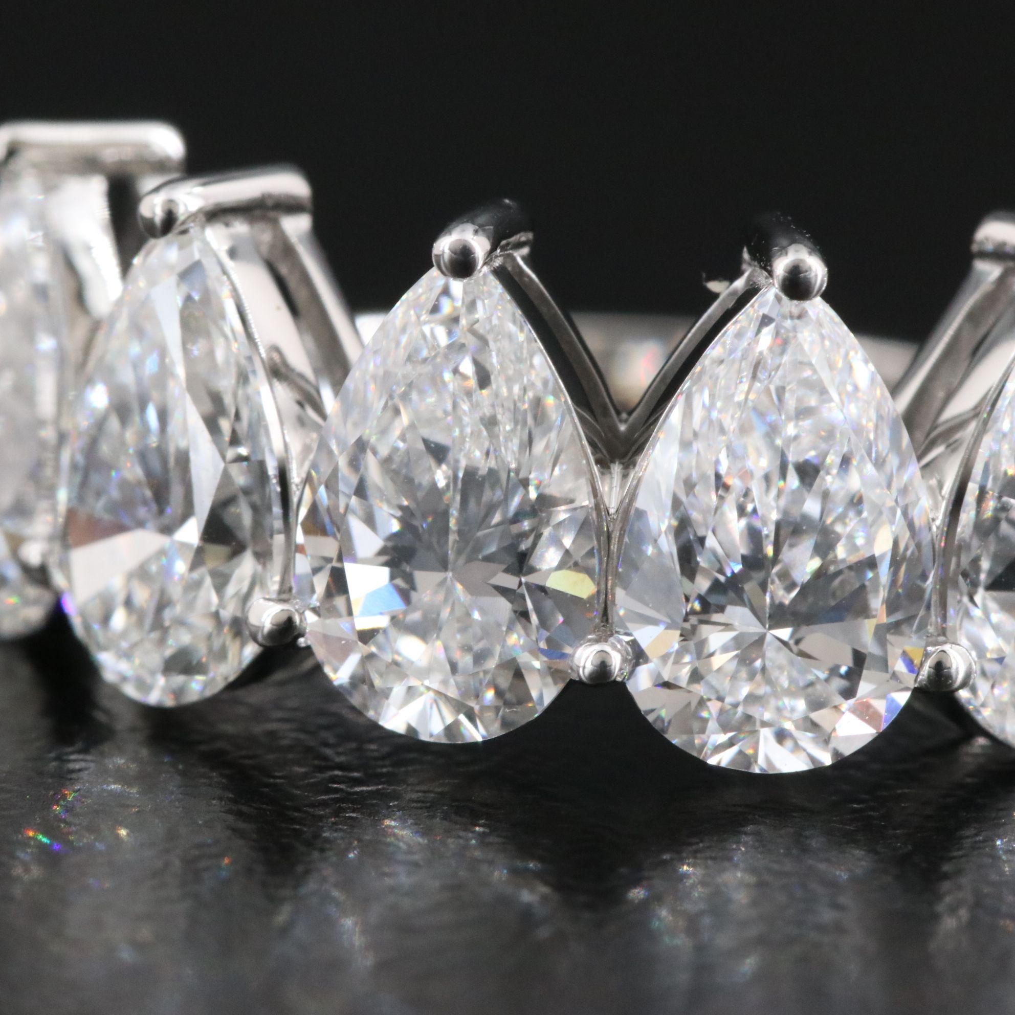 Platinum 4.11 CTW Lab Grown Diamond Ring