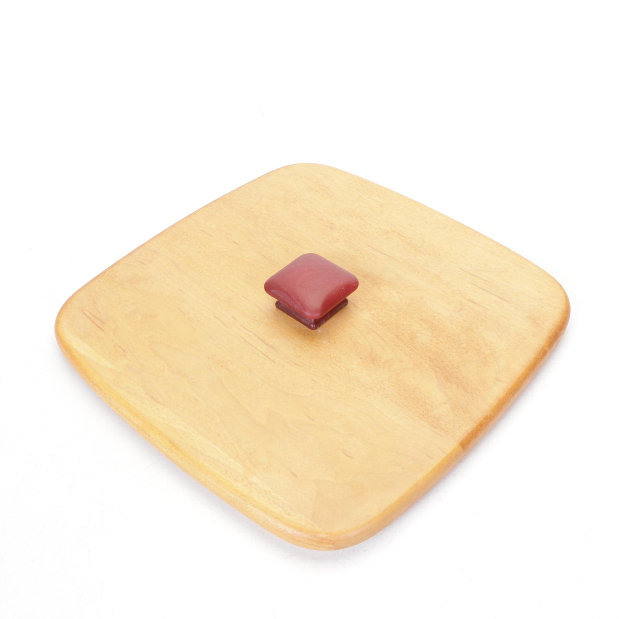 Longaberger Woven Wooden Christmas Baskets with Extra Lid