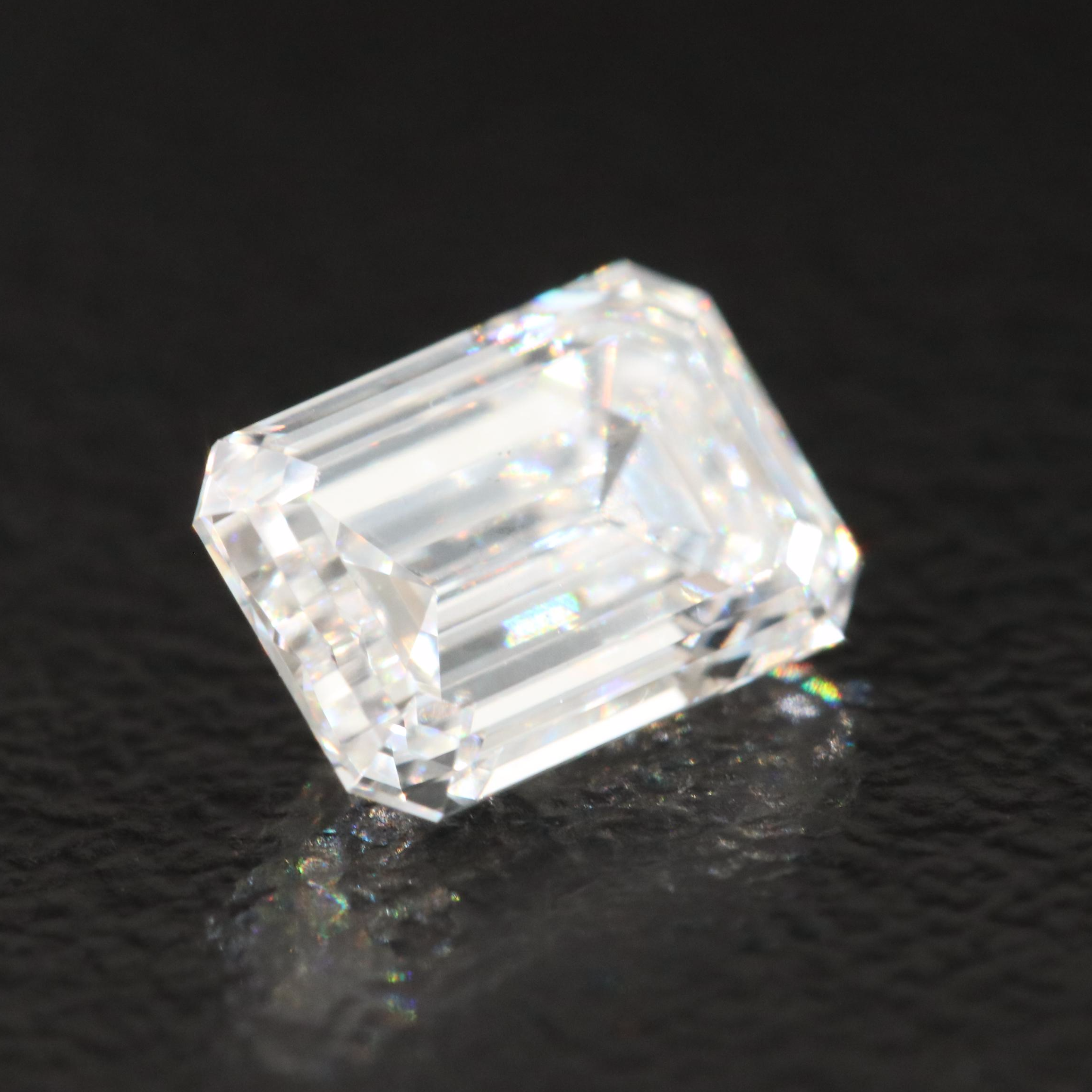 Loose 1.37 CT Lab Grown Diamond with IGI Report