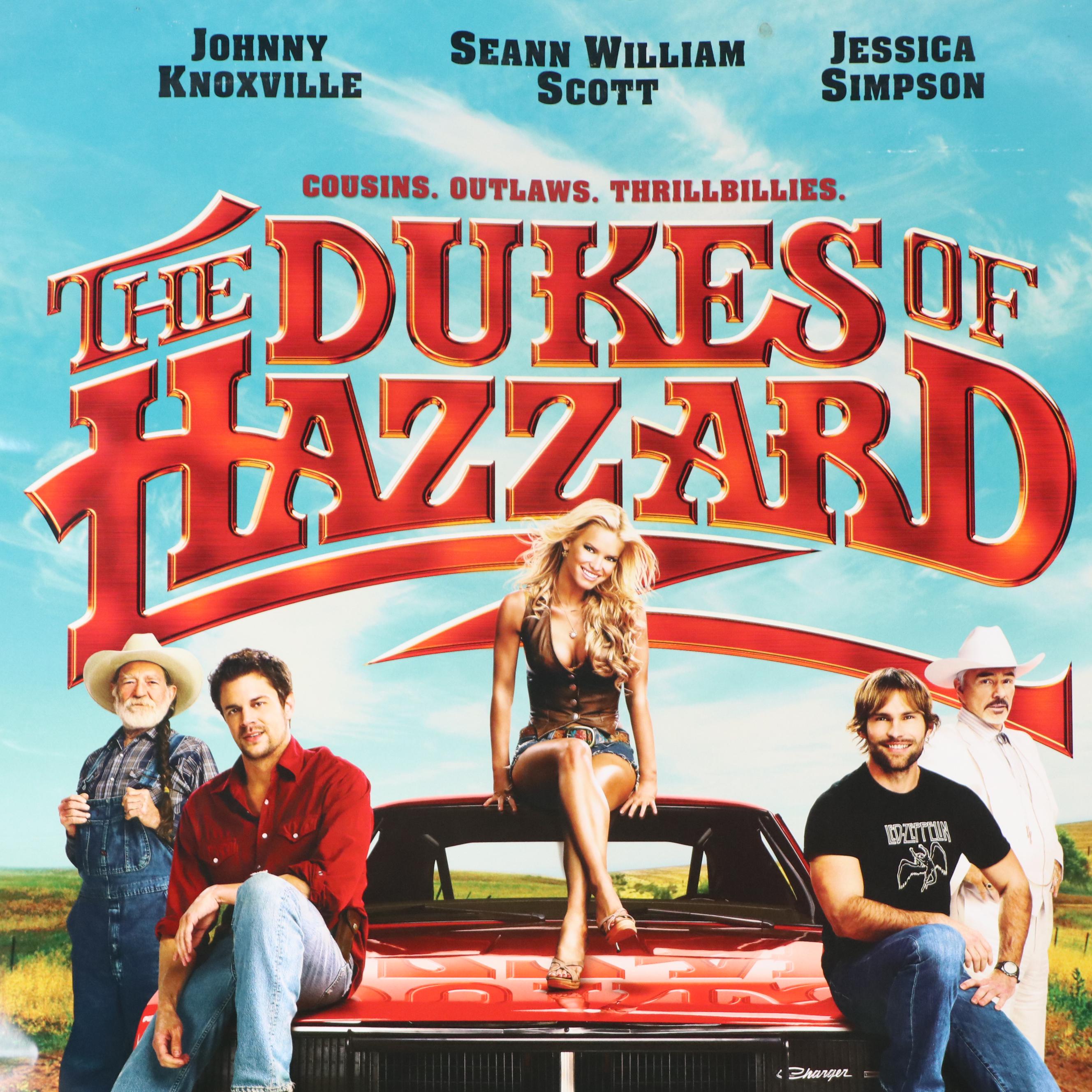 "The Dukes of Hazzard" Offset Lithograph Movie Poster, 21st Century