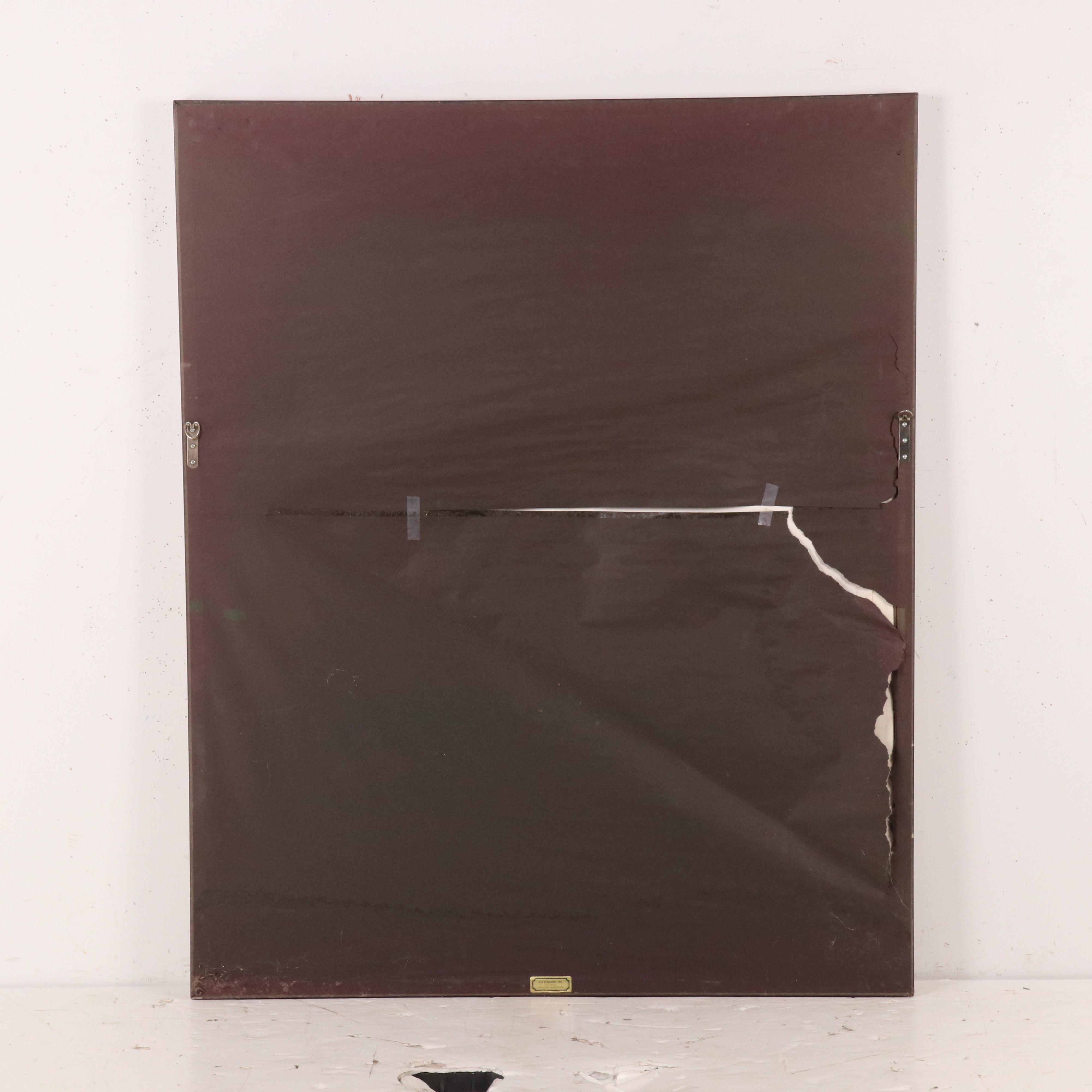 Kristen Myers Acrylic Painting of Anthropomorphic Cat, 2005