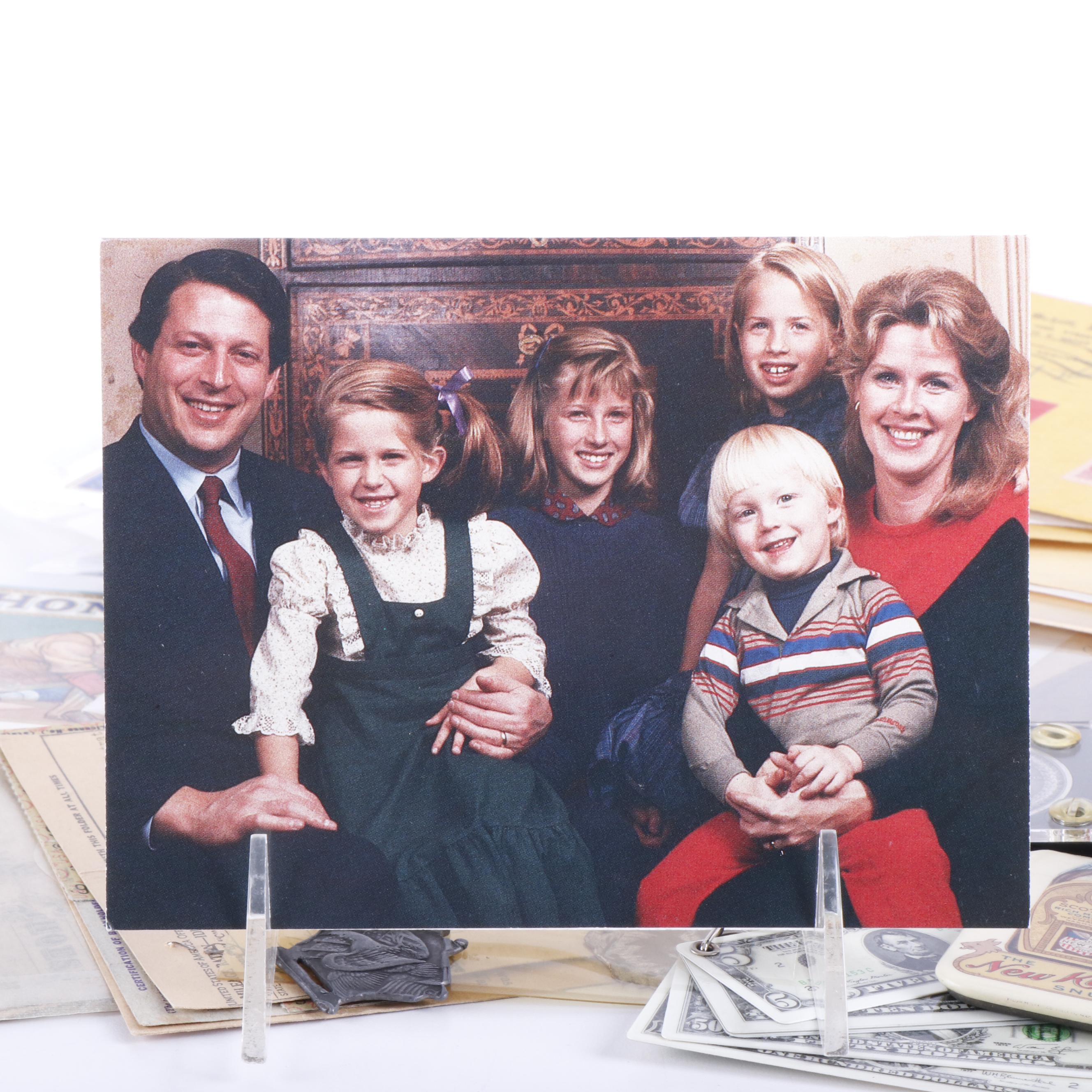 U.S. Bicentennial Postage Stamps, Antique Documents, Postcards, & Other Ephemera