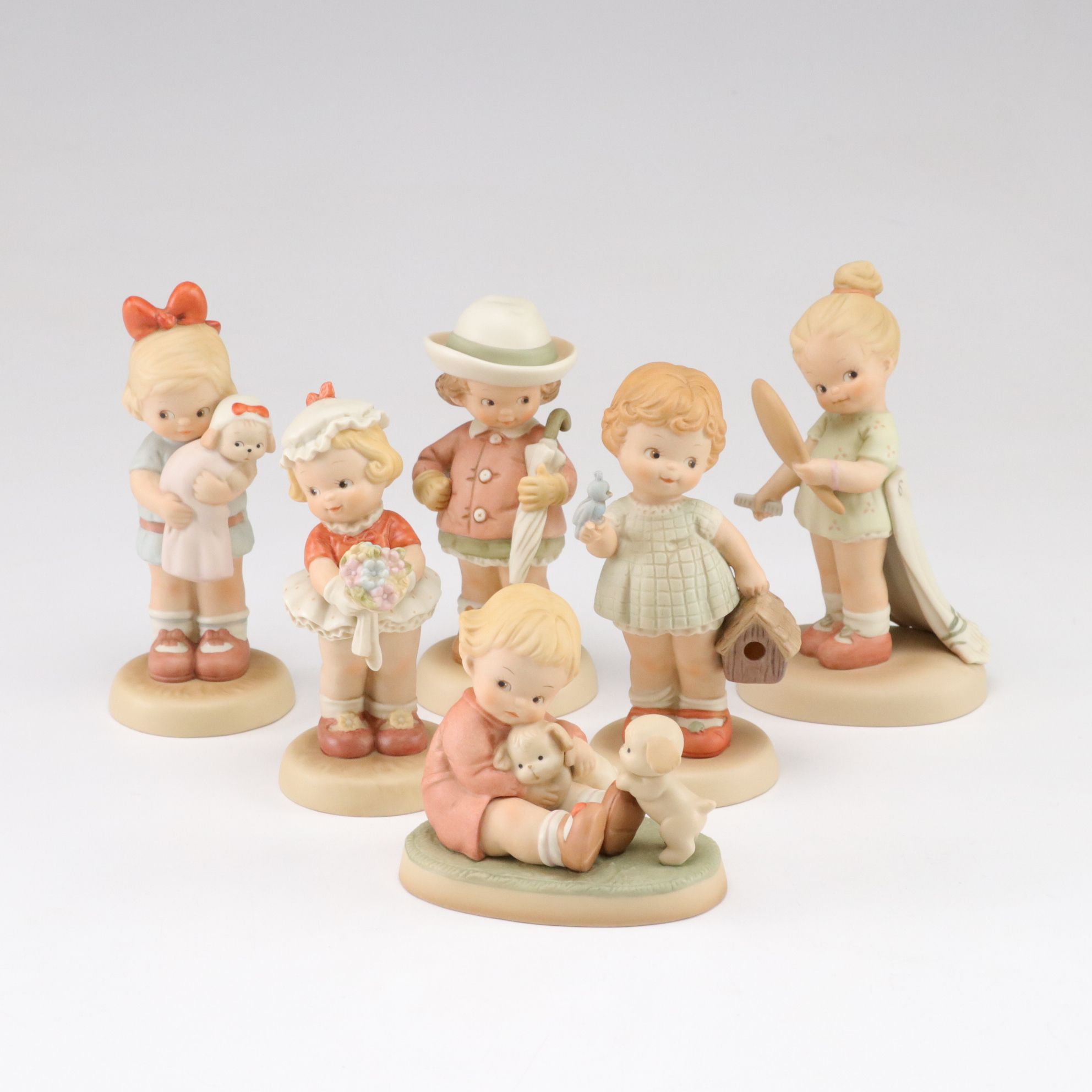 Memories of Yesterday "I Love My Friends" and More Porcelain Figurines