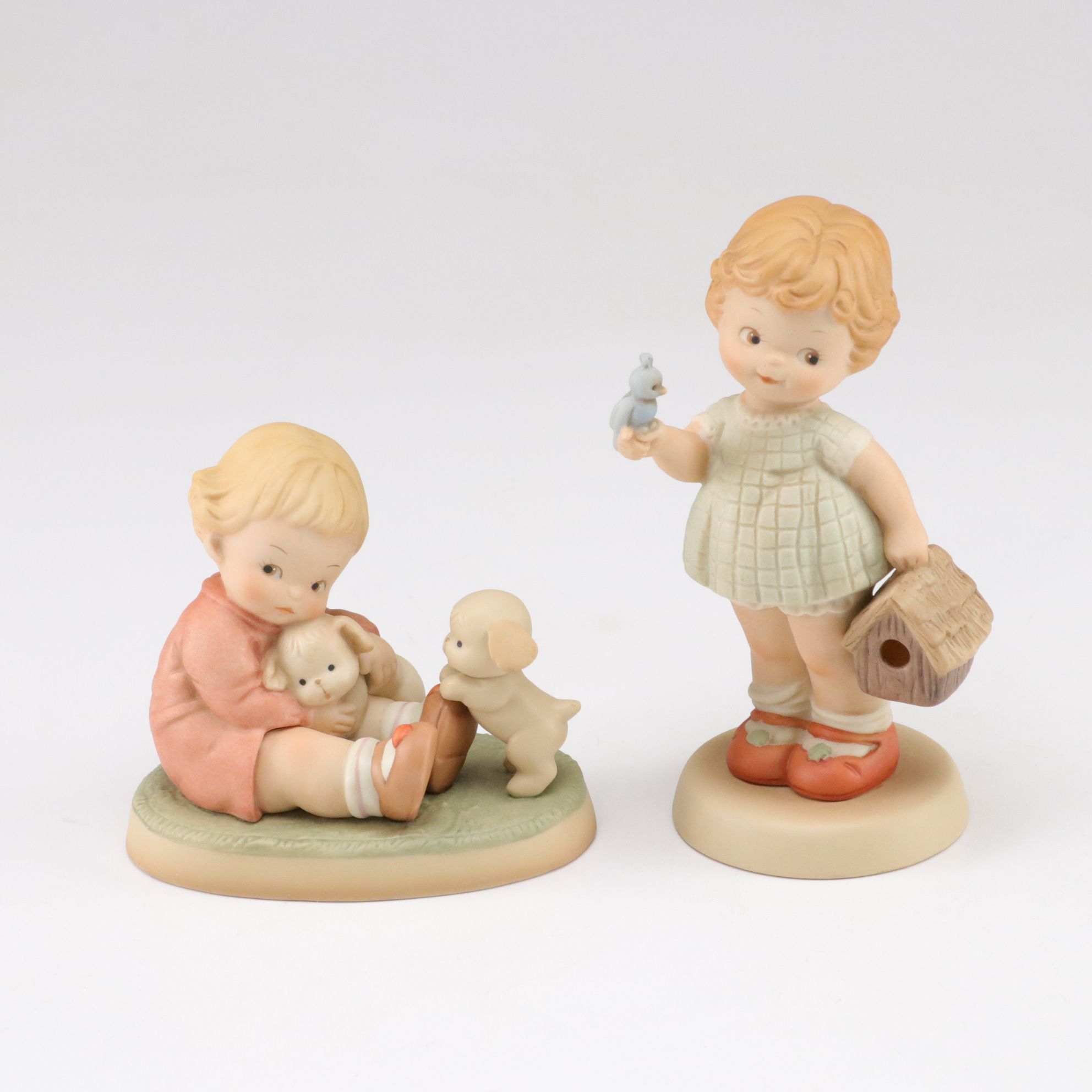 Memories of Yesterday "I Love My Friends" and More Porcelain Figurines
