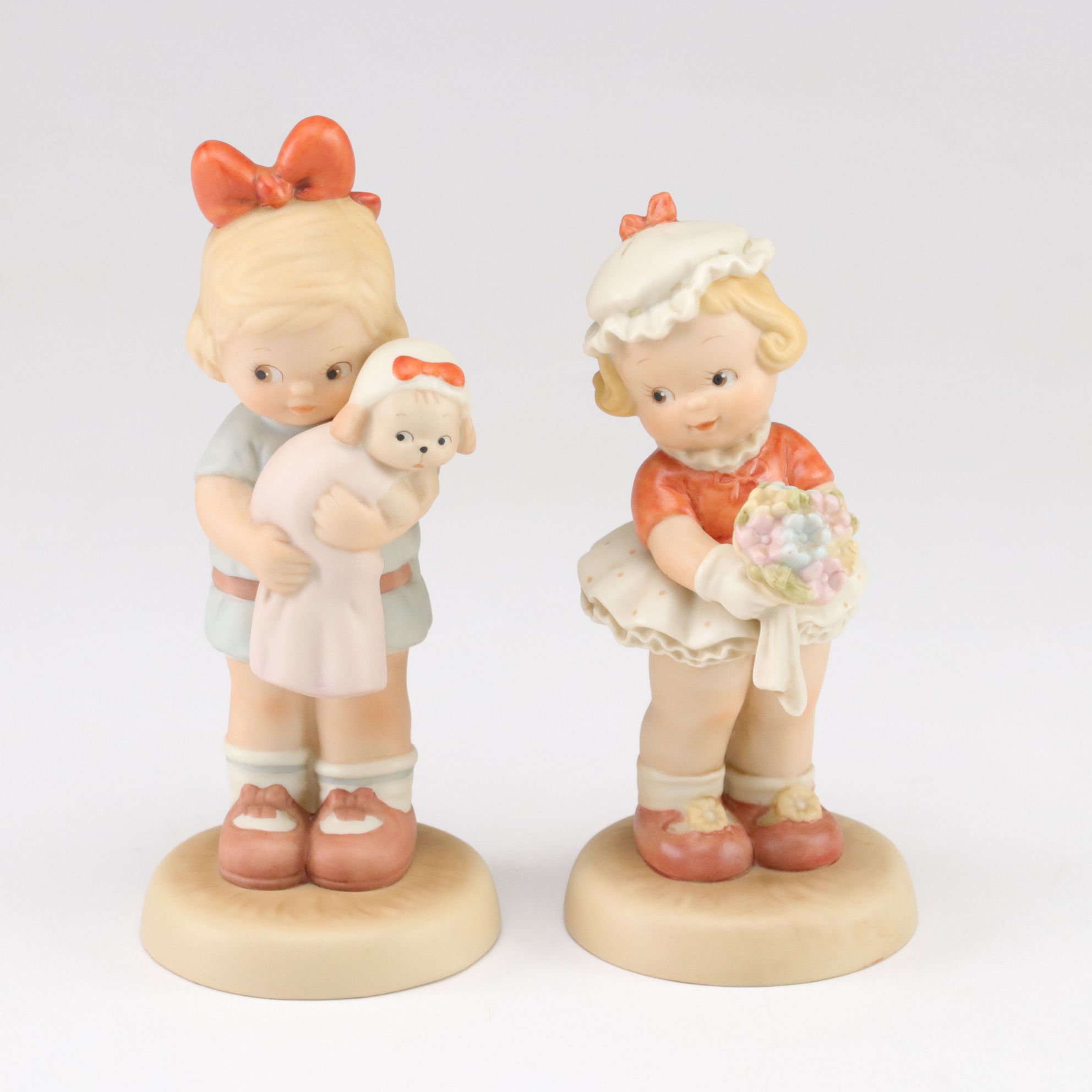 Memories of Yesterday "I Love My Friends" and More Porcelain Figurines