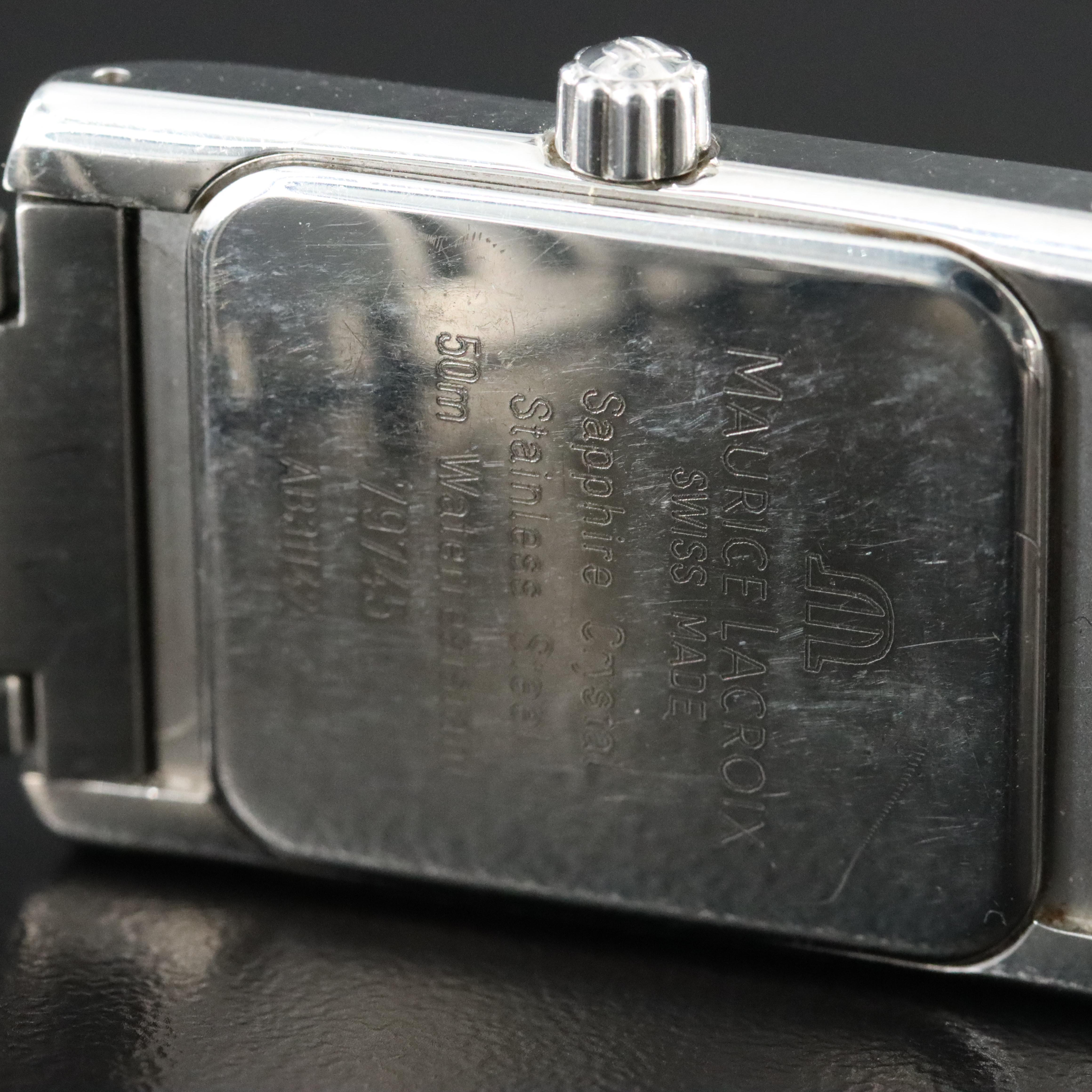 Maurice LaCroix Miros Stainless Steel 79745 Date Quartz Watch