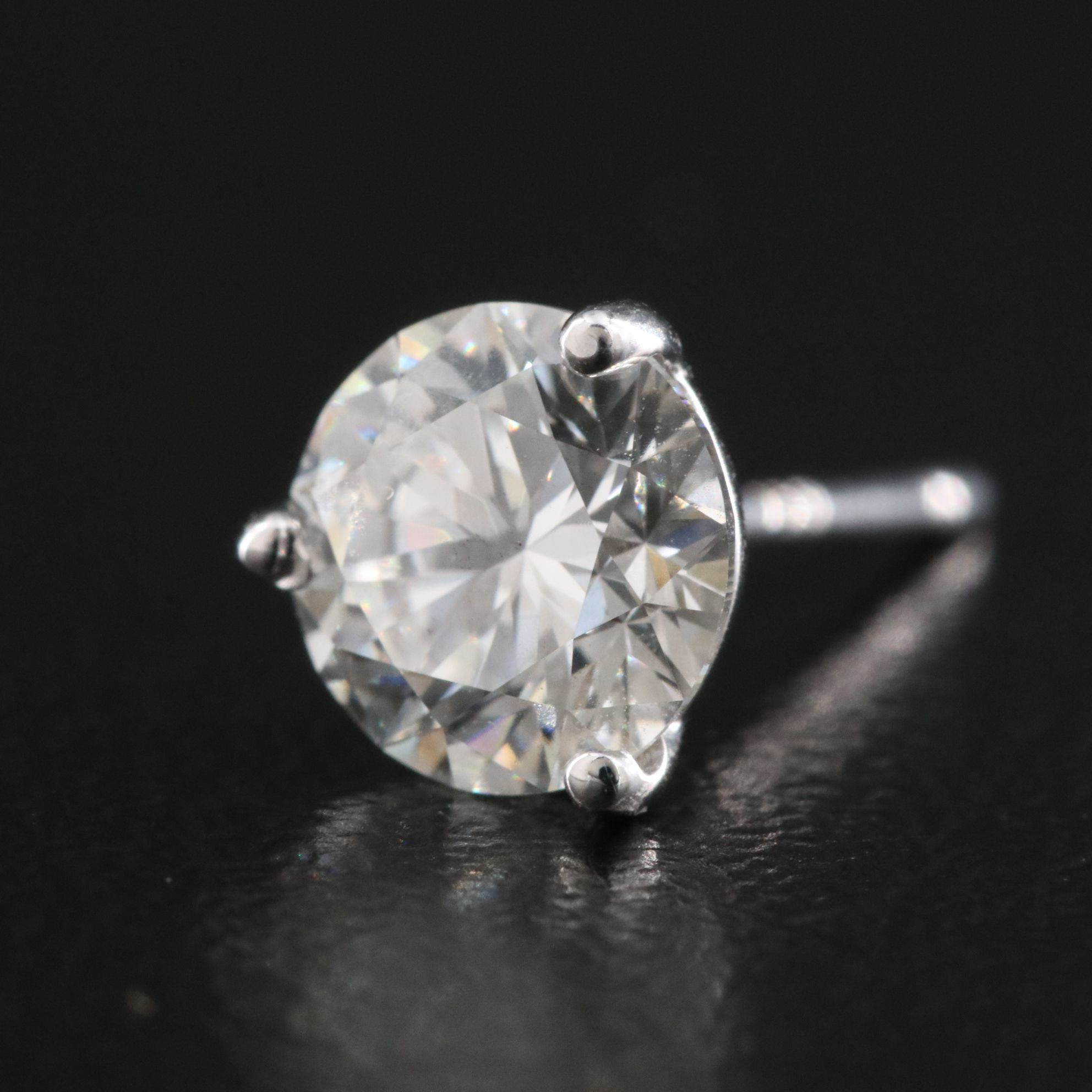 14K 2.00 CTW Lab Grown Diamond Earrings