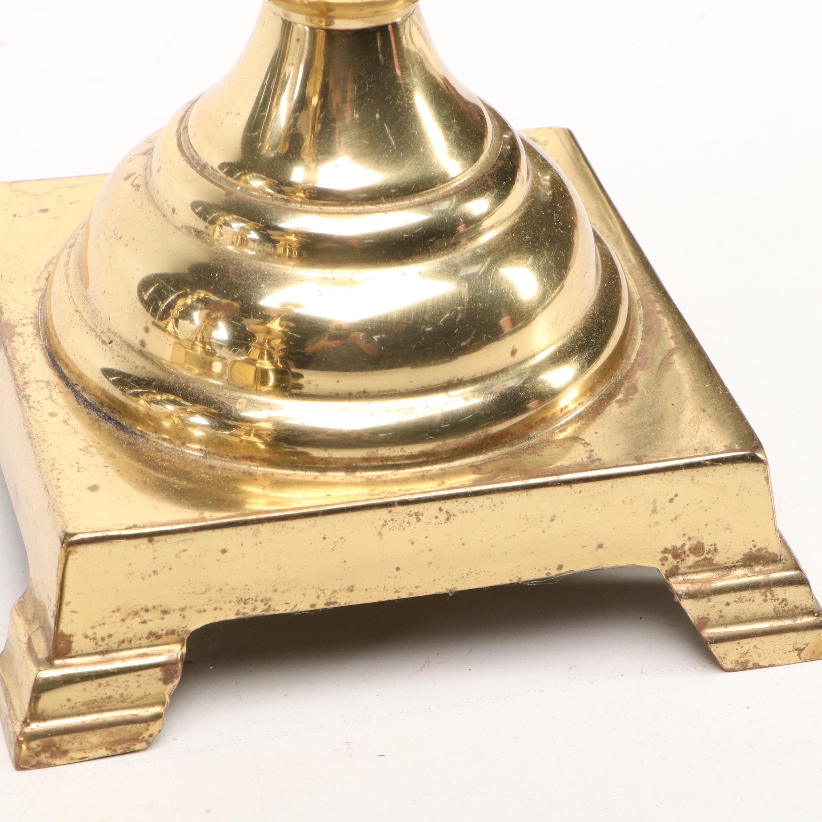 The Diamond Princess, Queen of Diamonds, and More Brass Candle Holders