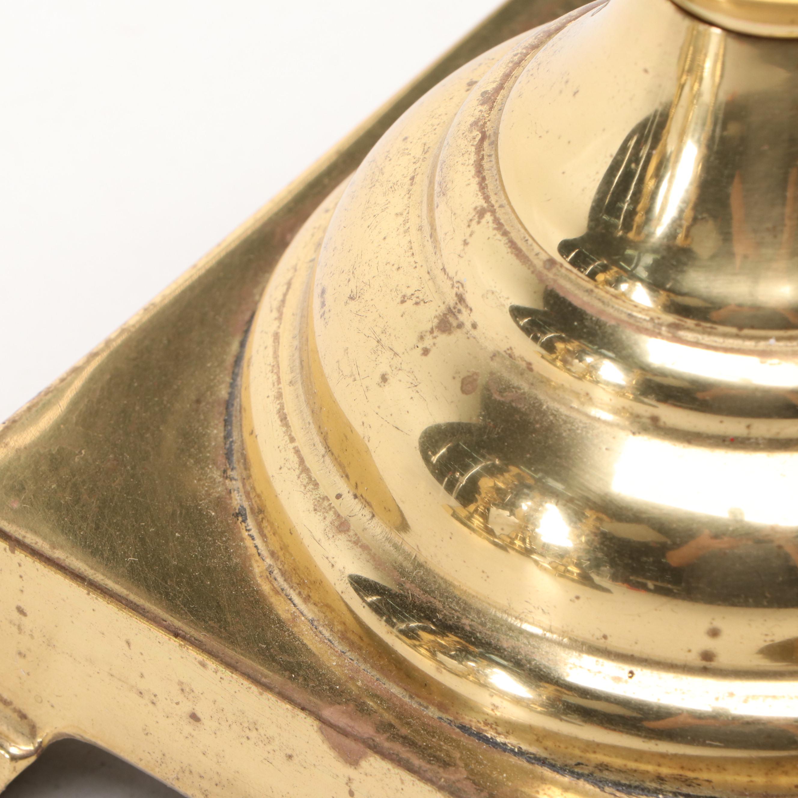 The Diamond Princess, Queen of Diamonds, and More Brass Candle Holders