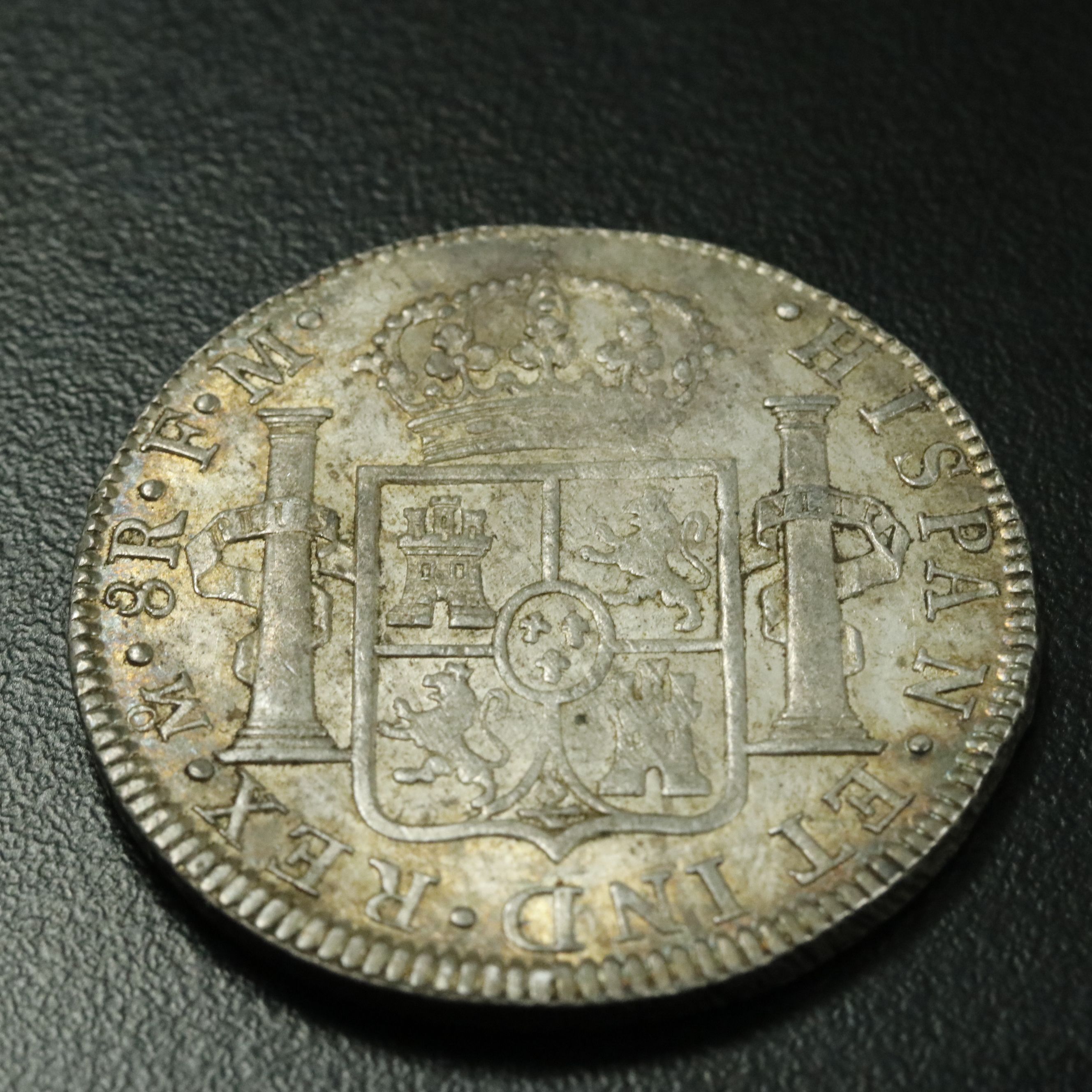 1784 Spanish Eight Reales Silver Coin