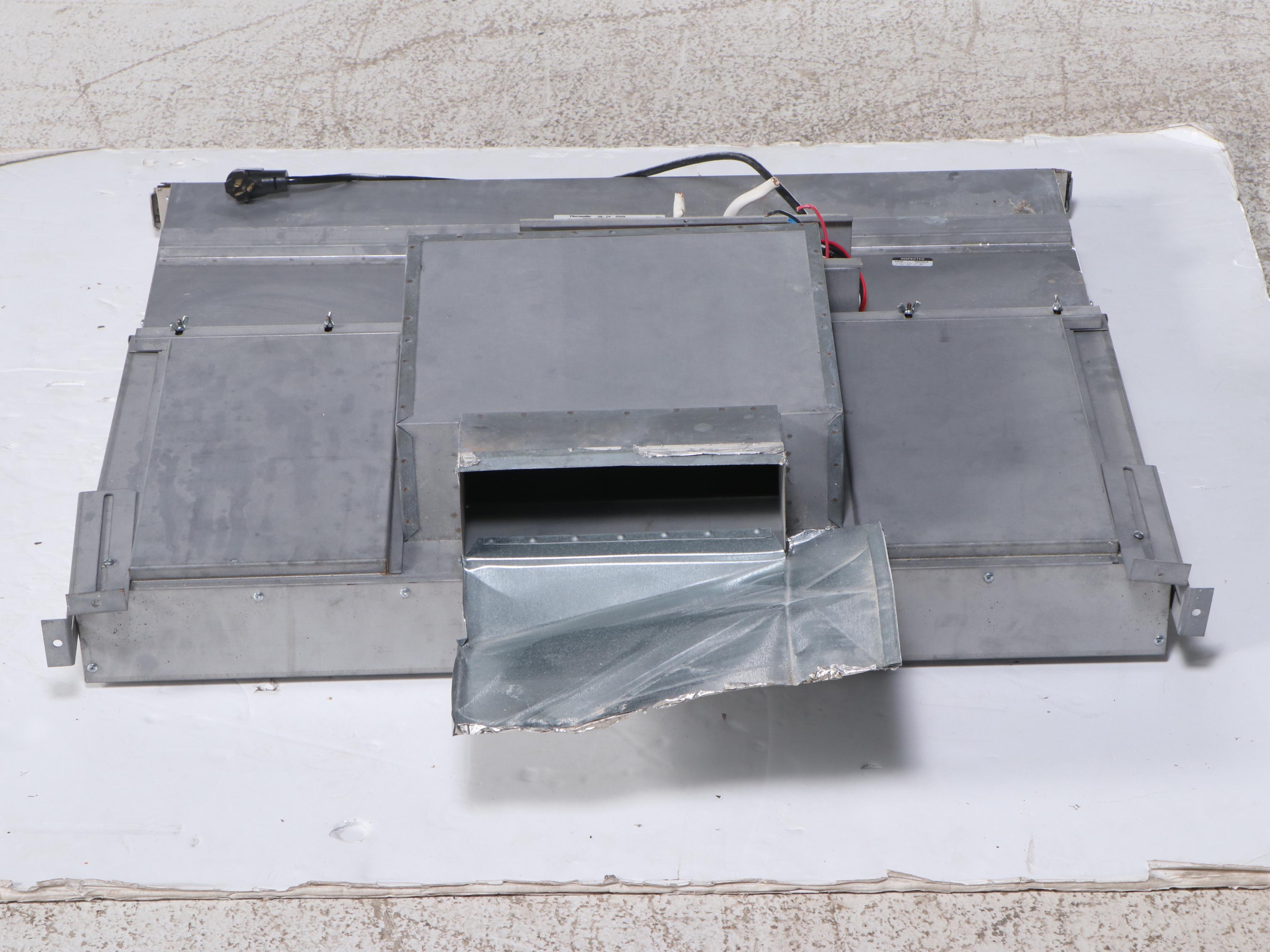 Thermador Stainless Steel Convection Range and Range Hood