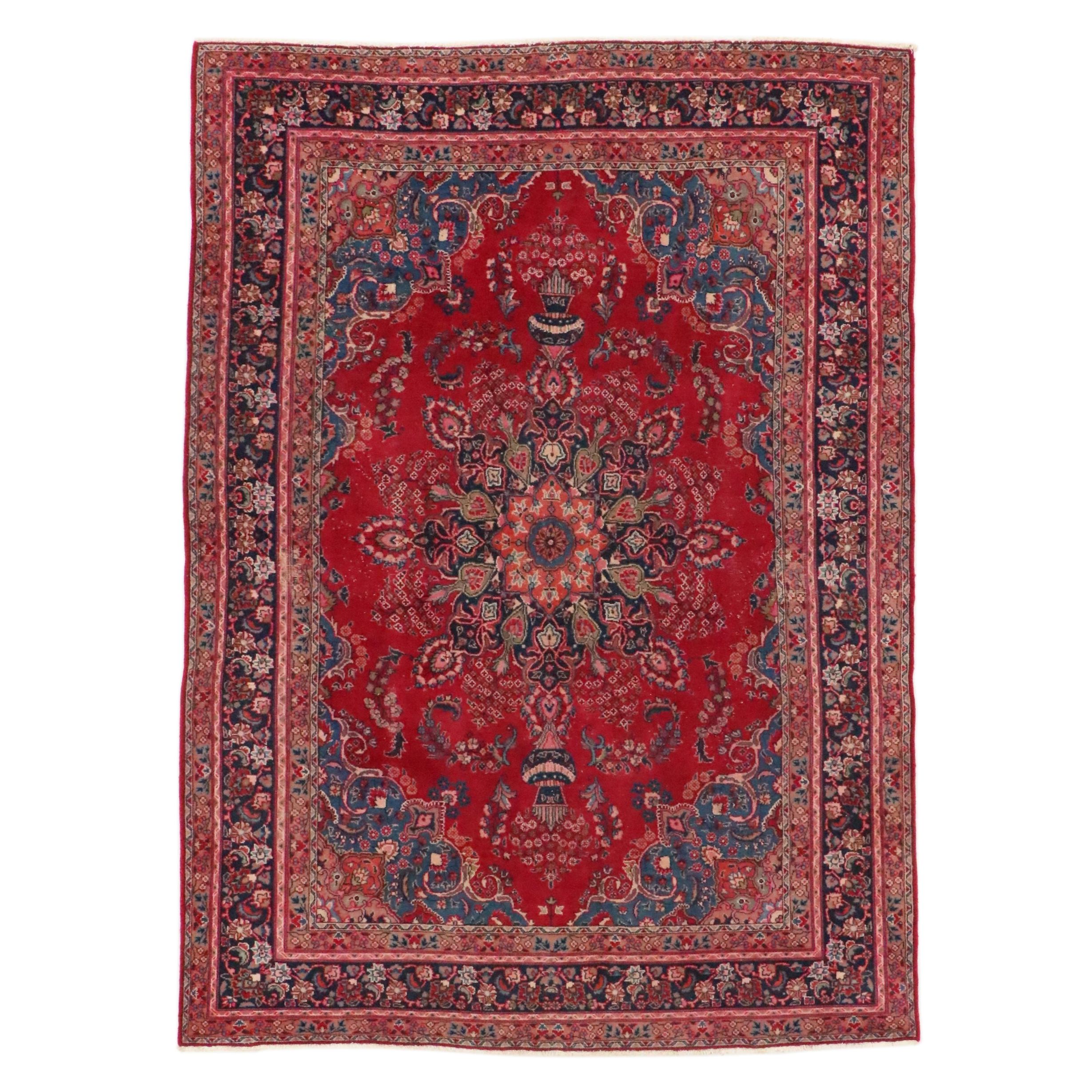 8'1 x 11'2 Hand-Knotted Persian Mehriban Area Rug