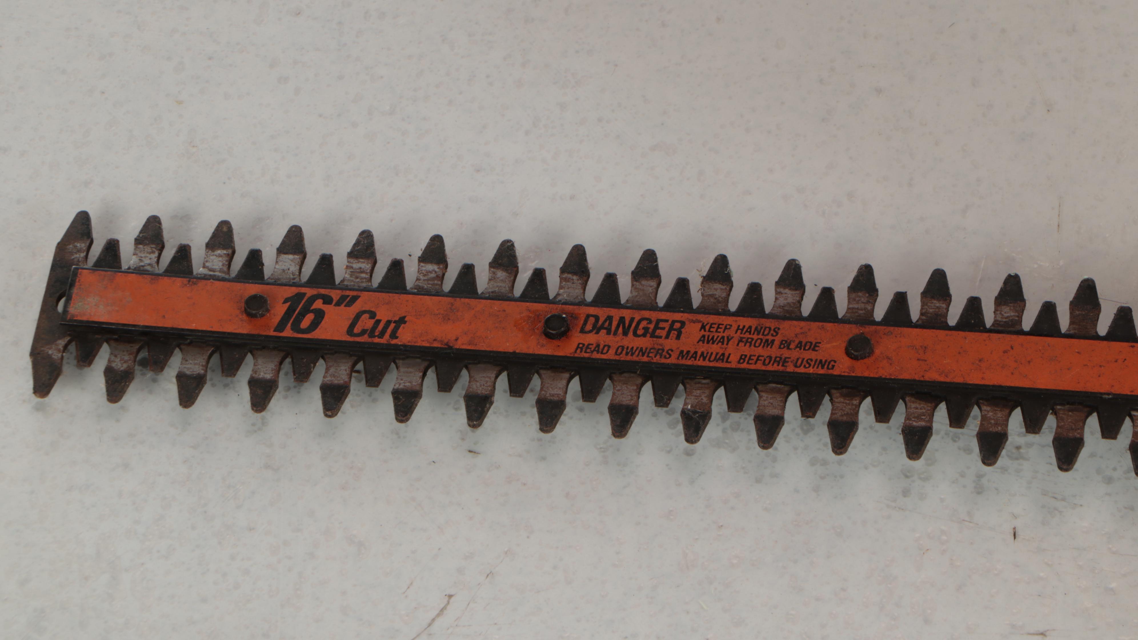 Black+Decker Hedge Trimmer, True Temper Wheelbarrow, and More Lawn Tools