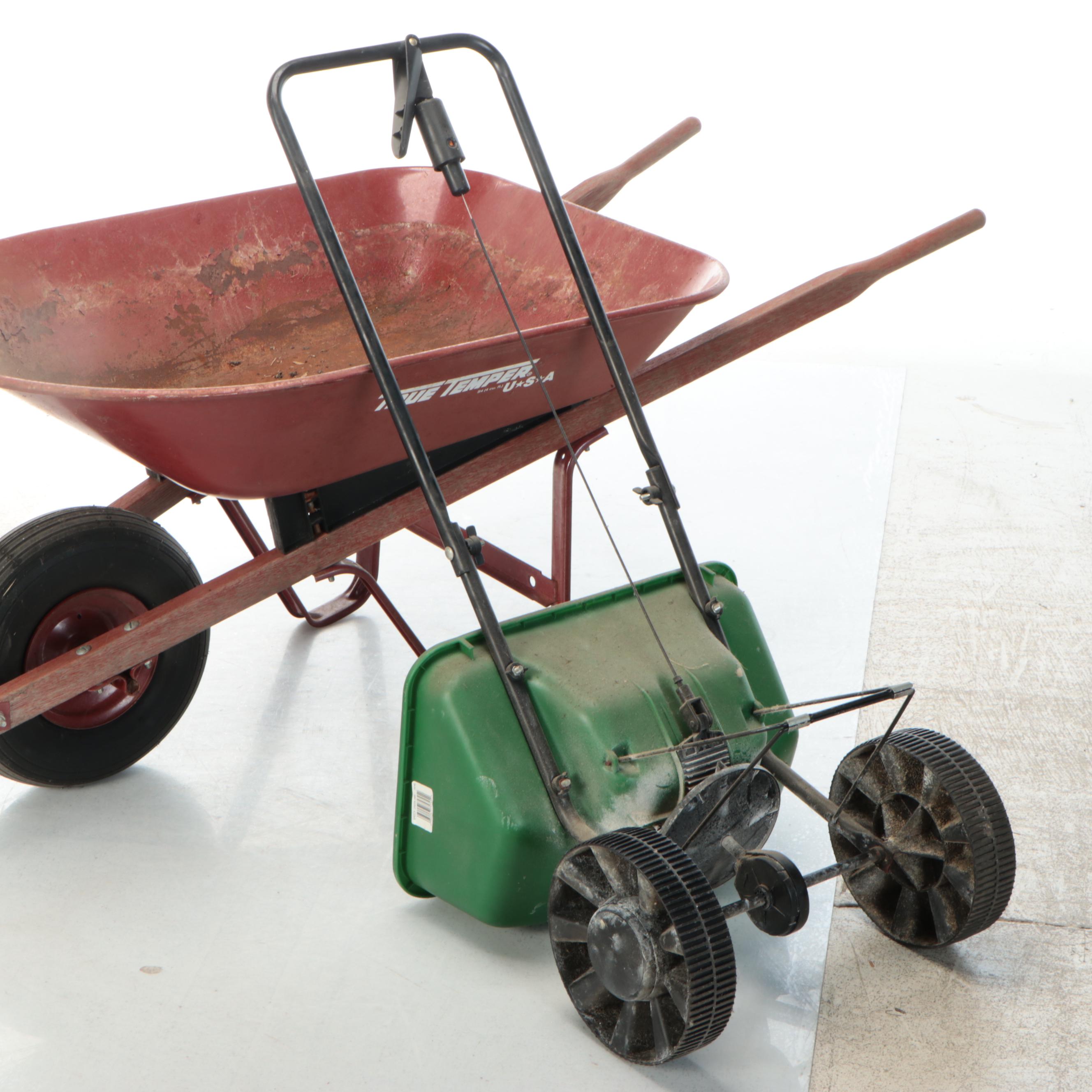 Black+Decker Hedge Trimmer, True Temper Wheelbarrow, and More Lawn Tools