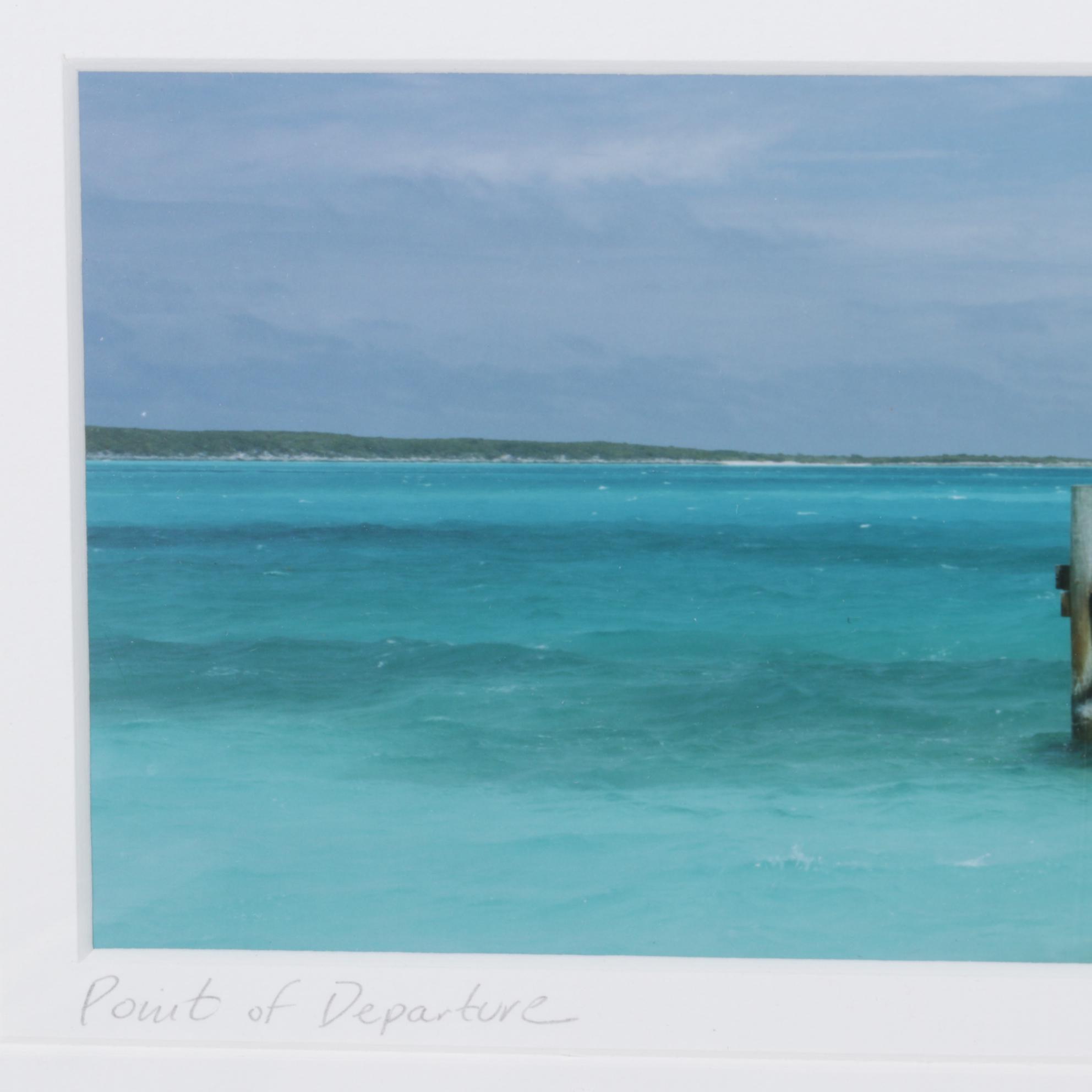 Steve Vaughn "Point of Departure" Panoramic Photograph, Late 20th Century