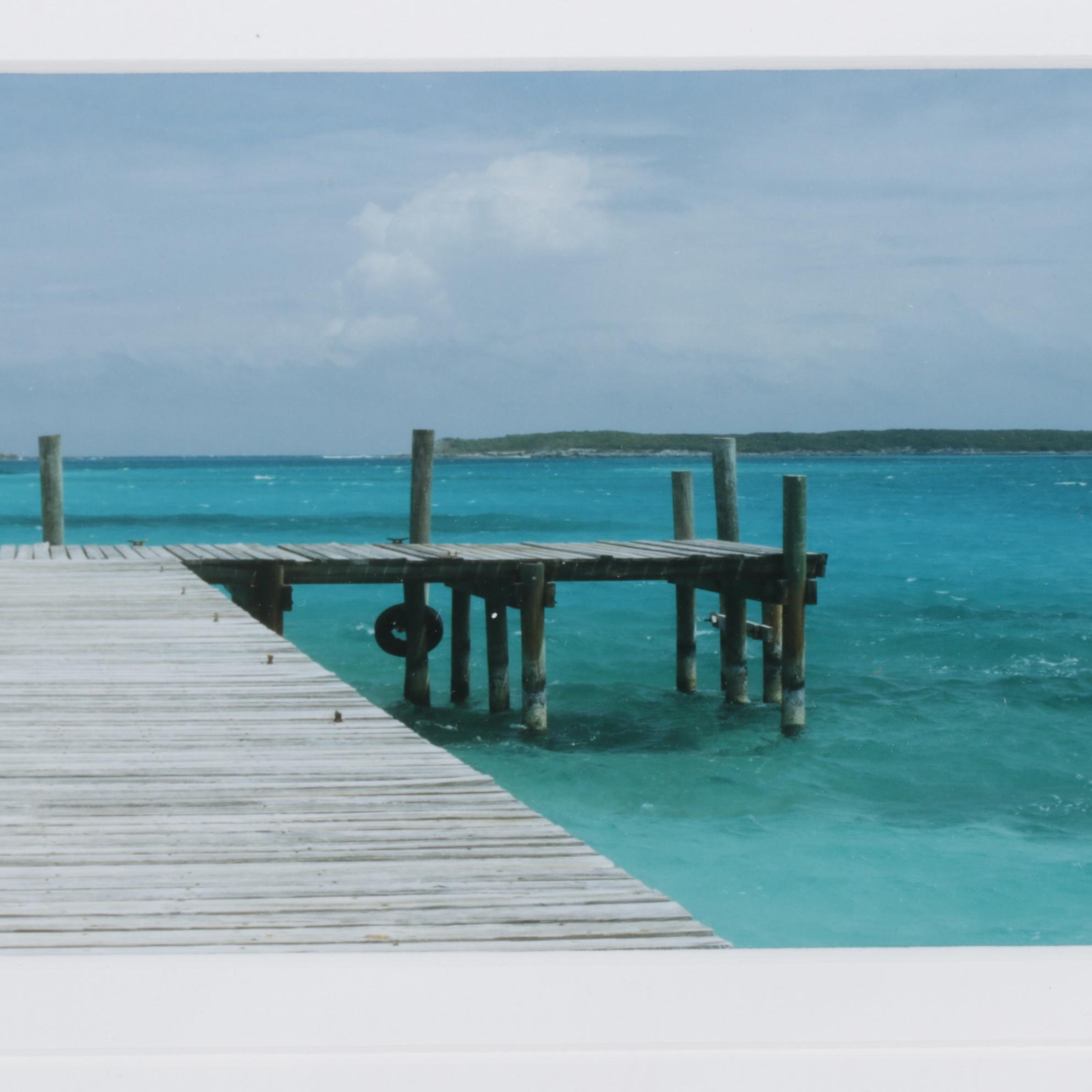 Steve Vaughn "Point of Departure" Panoramic Photograph, Late 20th Century