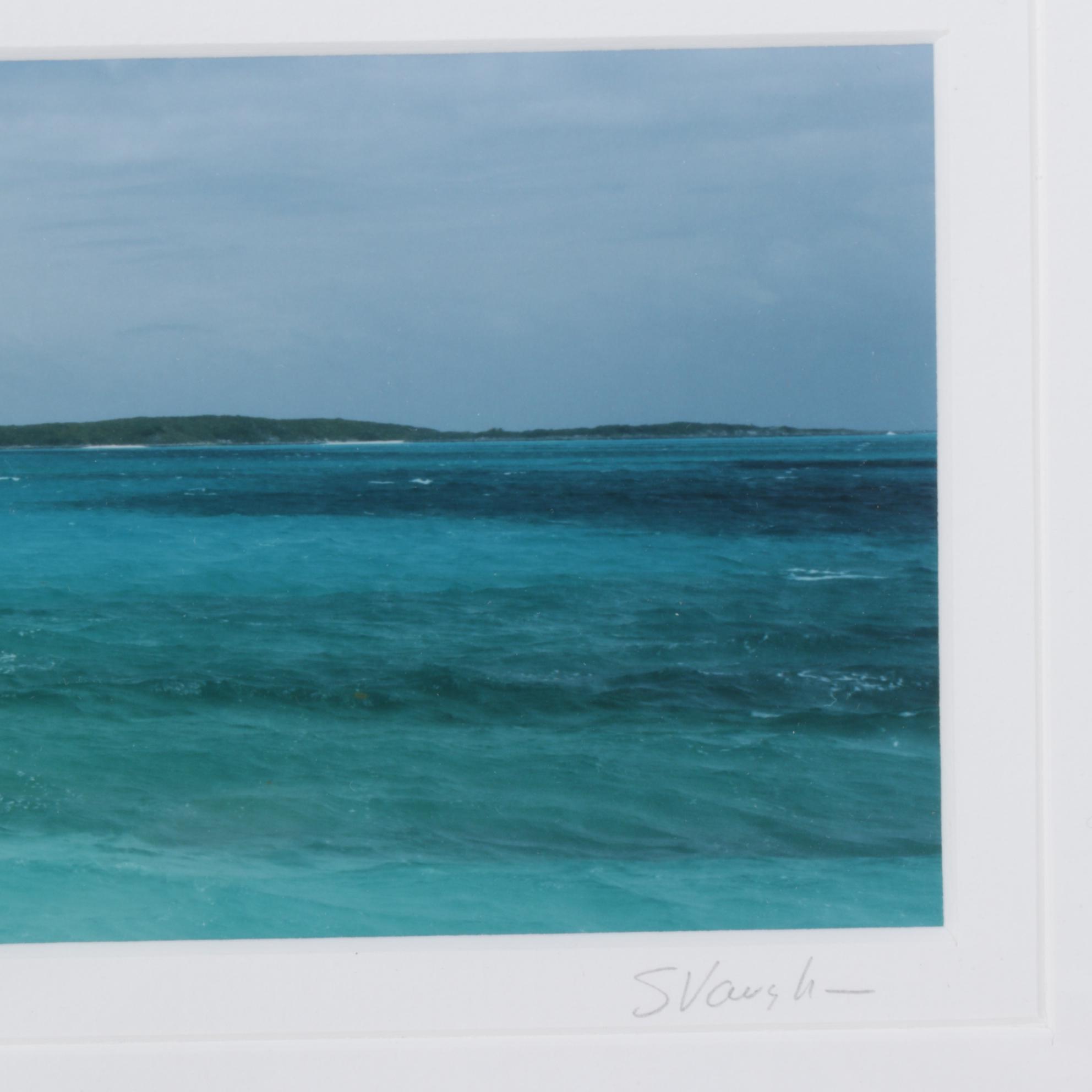 Steve Vaughn "Point of Departure" Panoramic Photograph, Late 20th Century