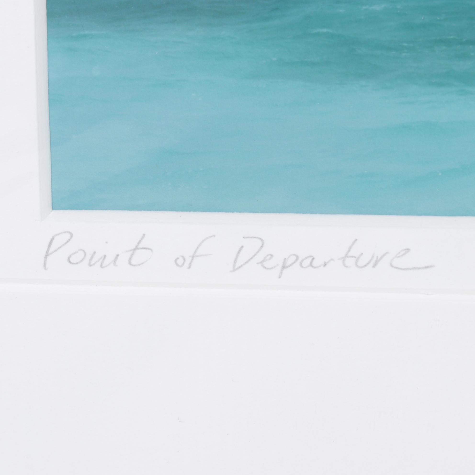 Steve Vaughn "Point of Departure" Panoramic Photograph, Late 20th Century