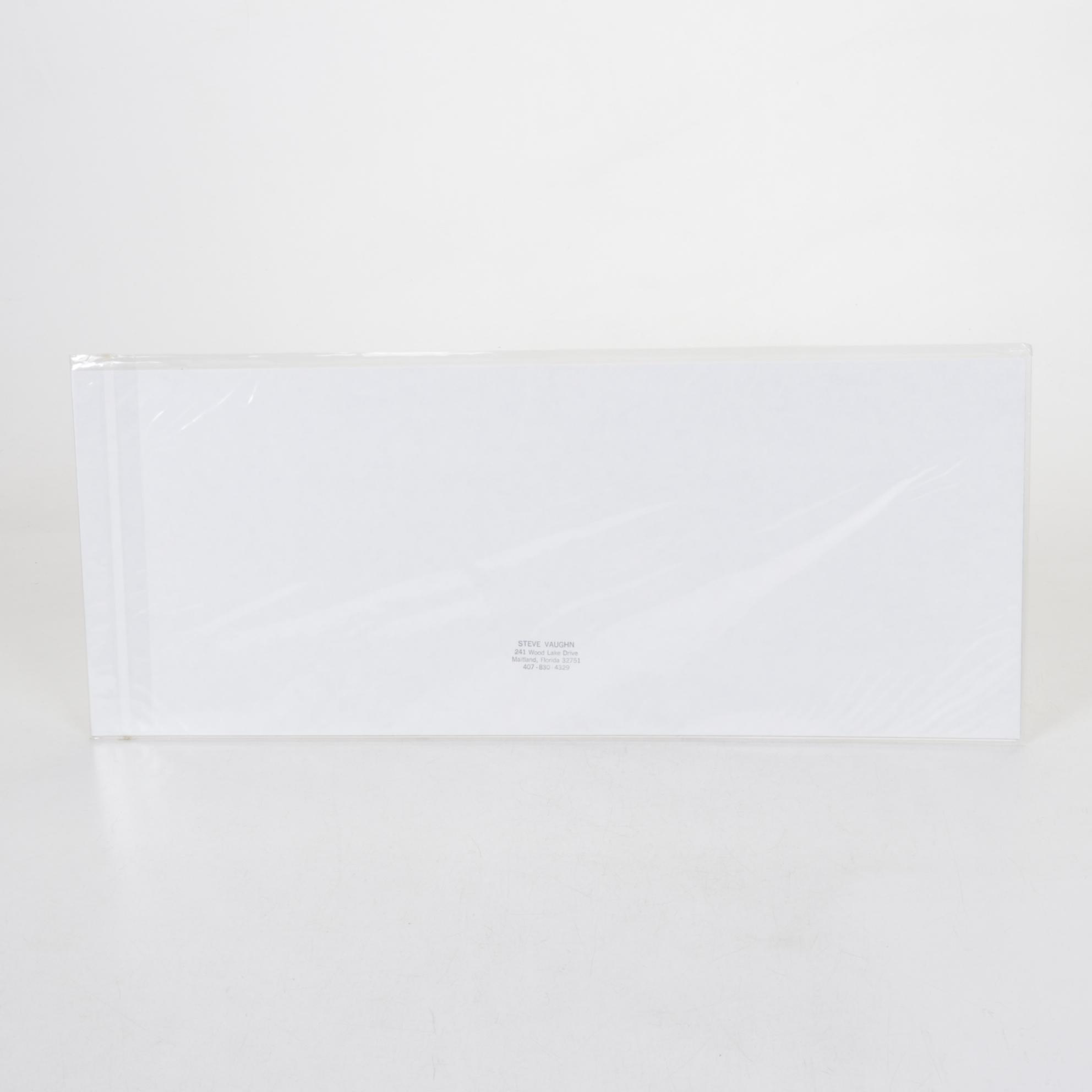 Steve Vaughn "Point of Departure" Panoramic Photograph, Late 20th Century