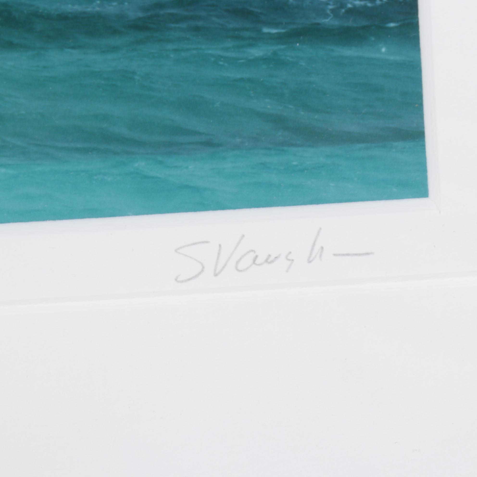 Steve Vaughn "Point of Departure" Panoramic Photograph, Late 20th Century