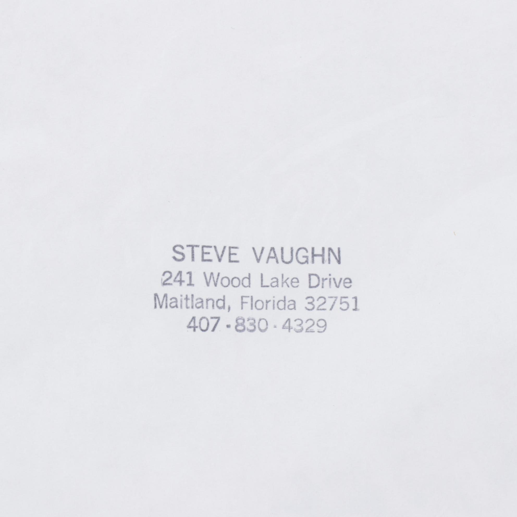 Steve Vaughn "Point of Departure" Panoramic Photograph, Late 20th Century