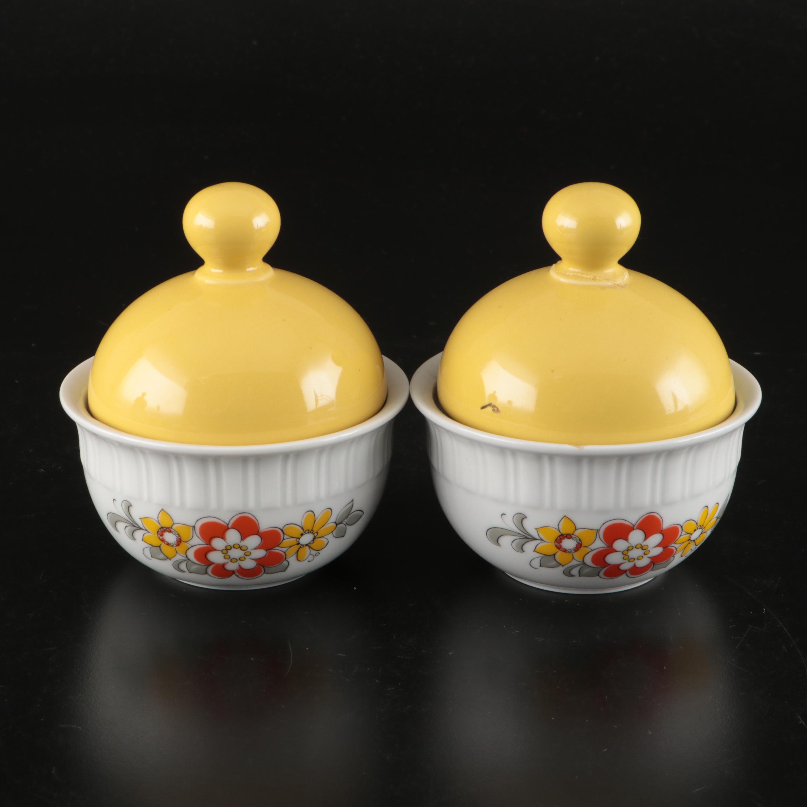 Seltmann Mid Century Modern Style "Dolly" German Porcelain Dinnerware