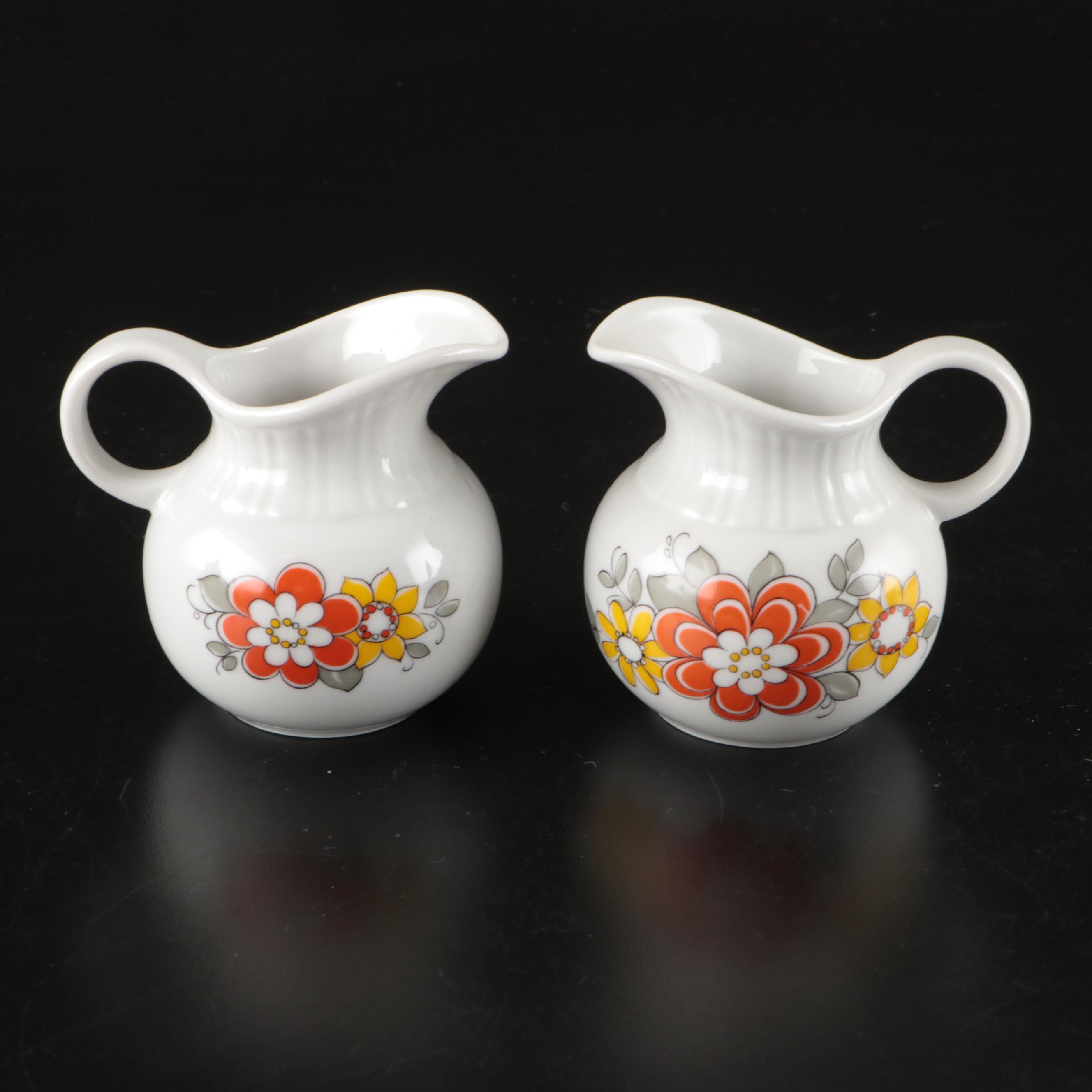 Seltmann Mid Century Modern Style "Dolly" German Porcelain Dinnerware