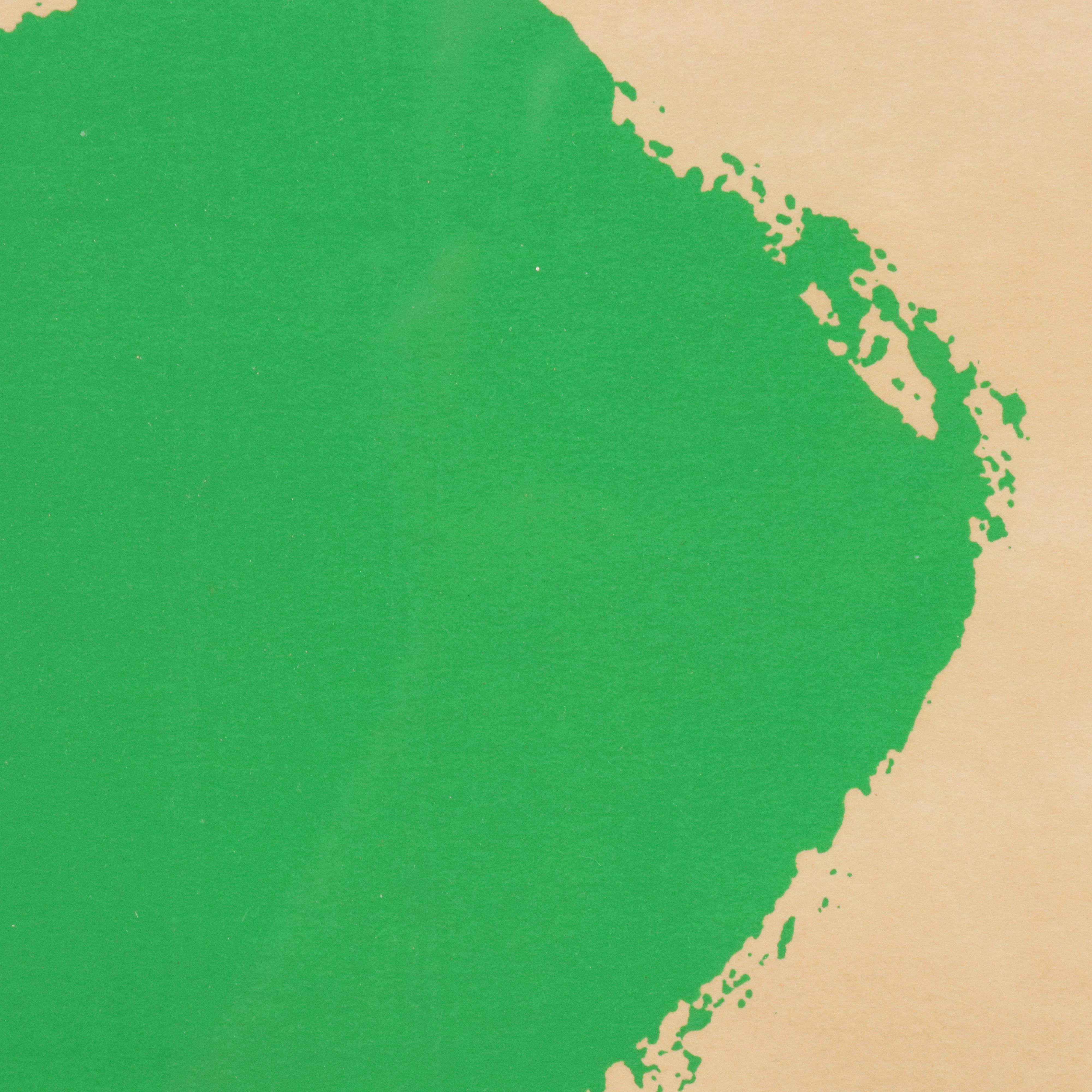 Sister Mary Corita Kent Modern Serigraph "Very," Circa 1970