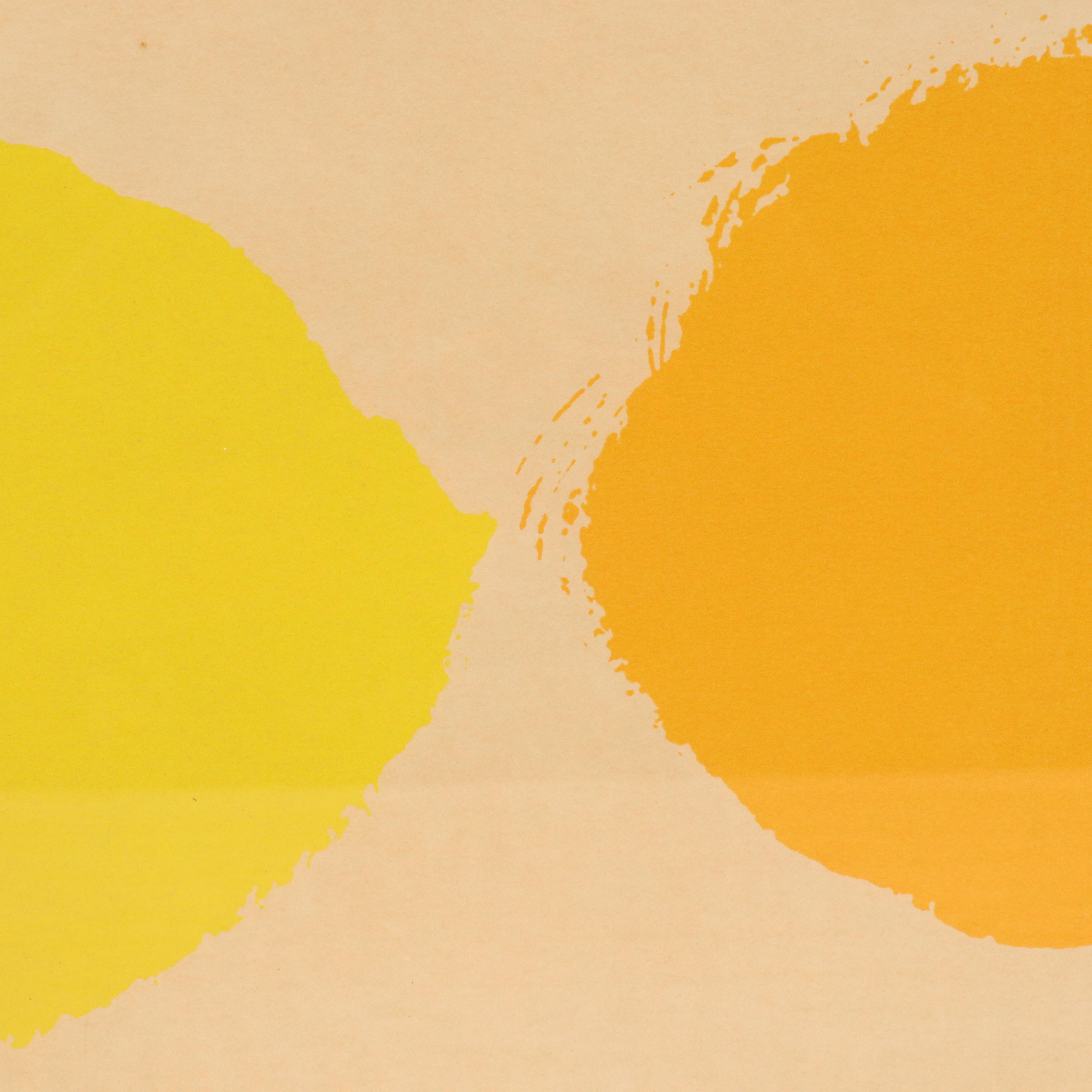 Sister Mary Corita Kent Modern Serigraph "Very," Circa 1970