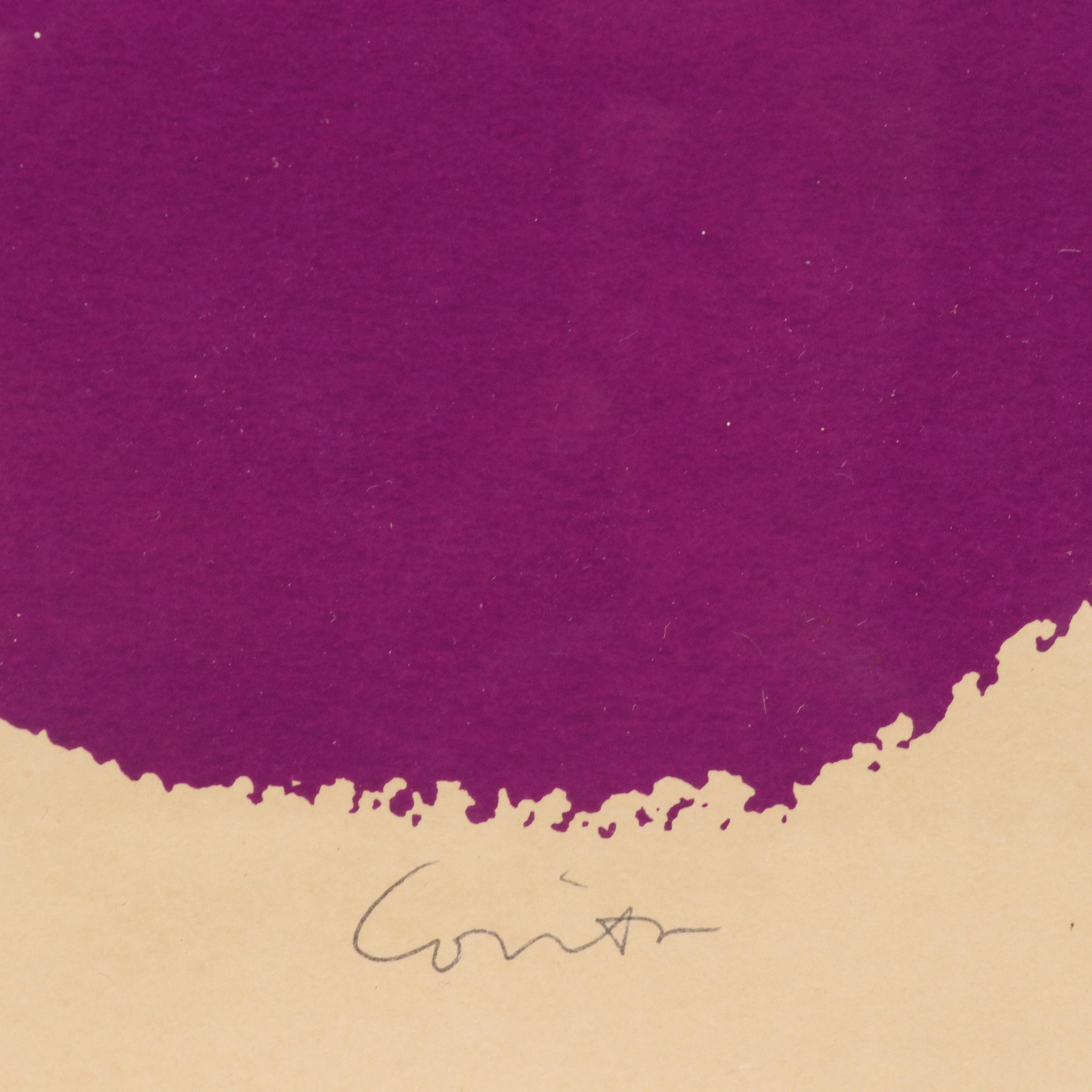 Sister Mary Corita Kent Modern Serigraph "Very," Circa 1970