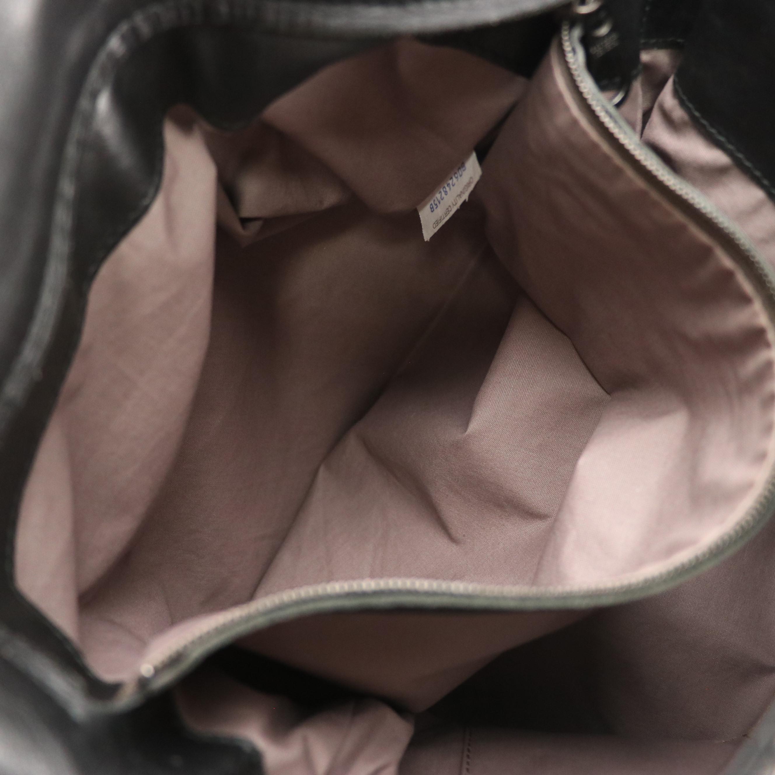 Bottega Veneta Front Flap Messenger Crossbody Bag in Black Intrecciato Leather