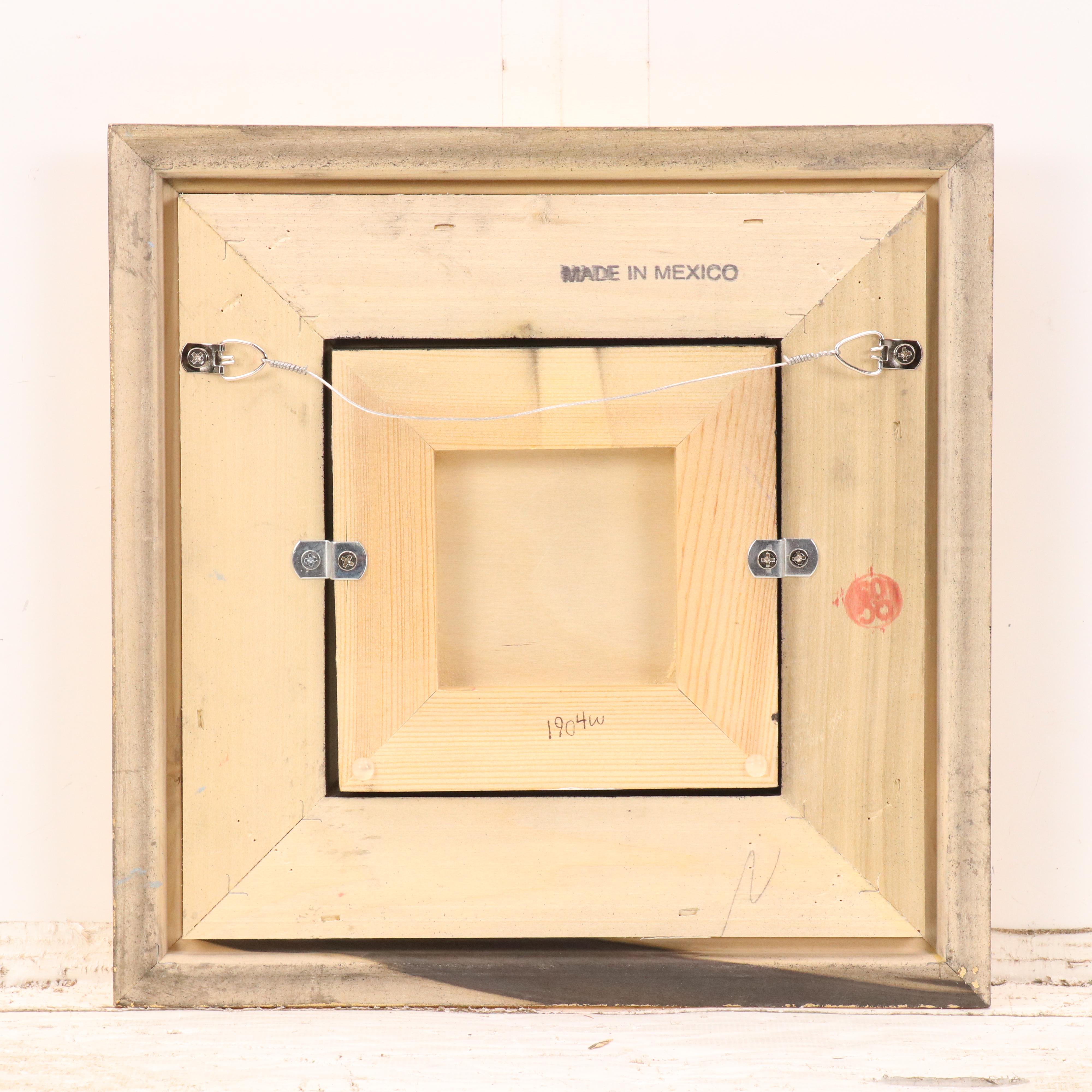 William Hawkins Oil Painting of Sunset Mountain Landscape, 21st Century