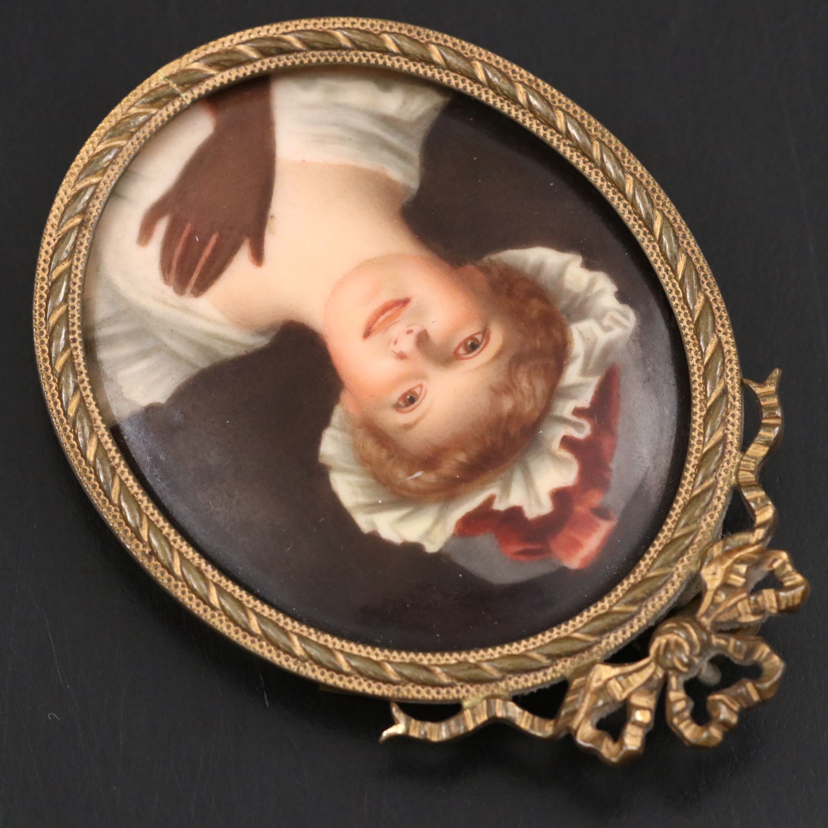 Continental Portrait Miniature, Late 19th / Early 20th Century