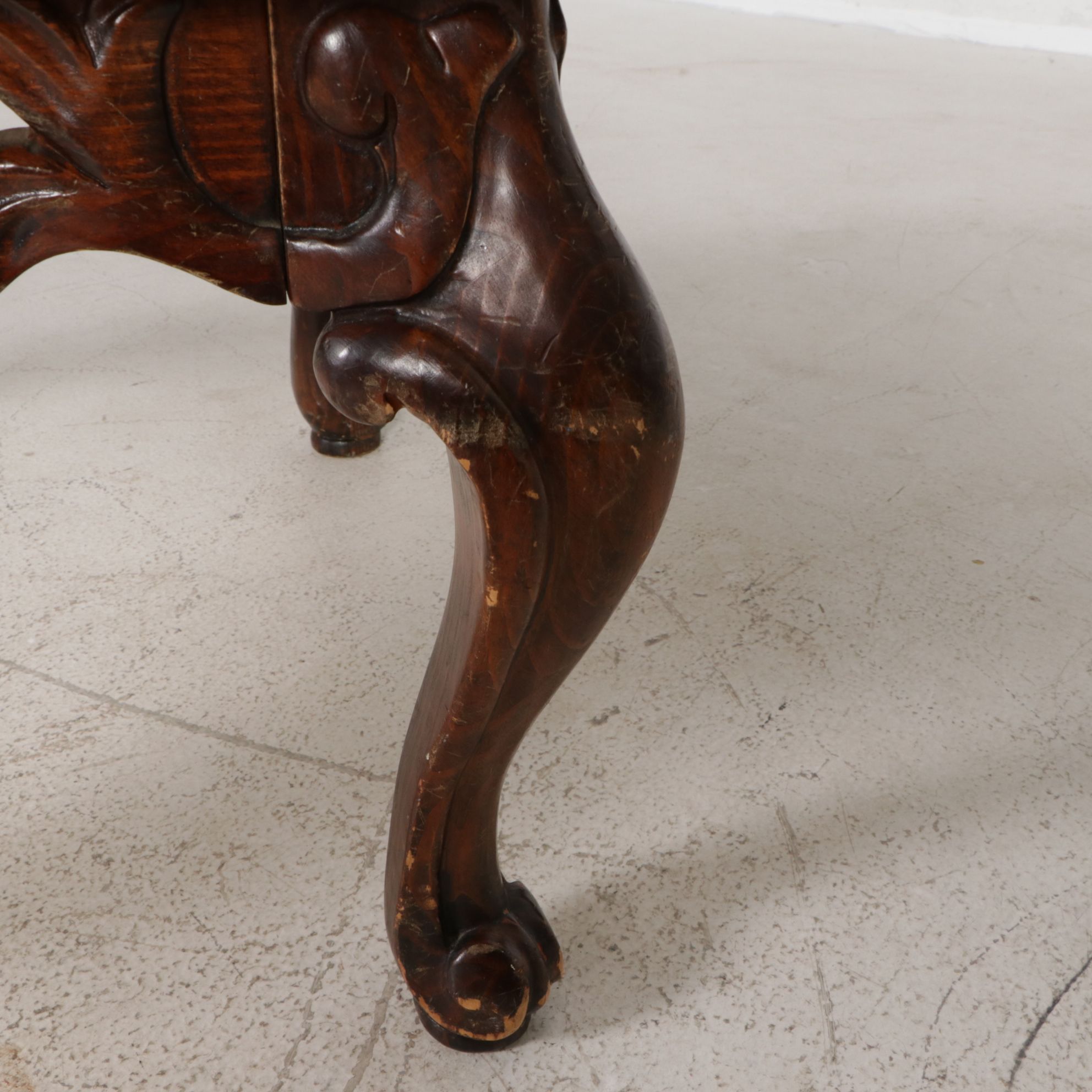 Brass Tray-Form Cocktail Table