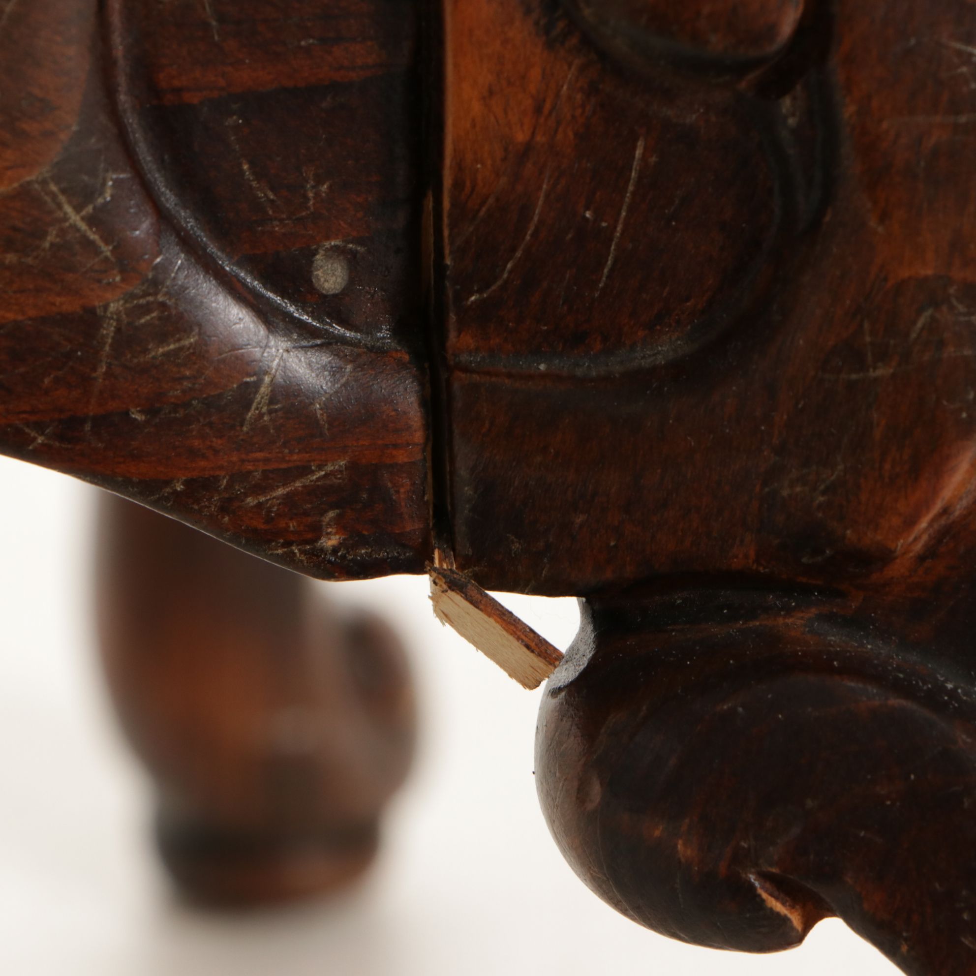 Brass Tray-Form Cocktail Table