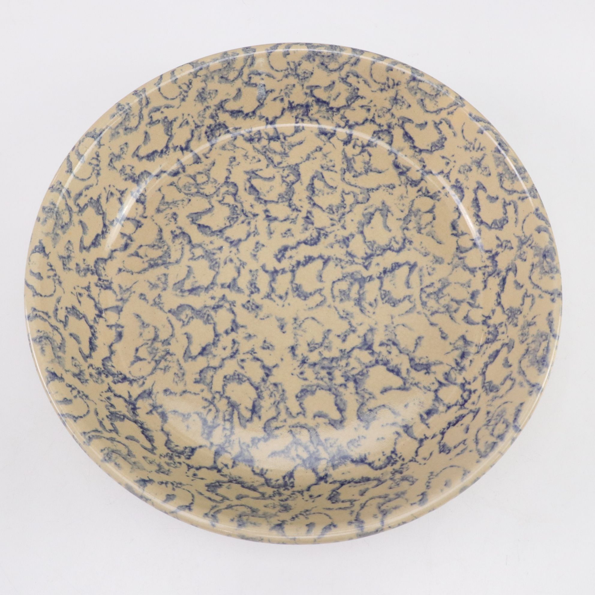 Robinson Ransbottom Spongeware with Roseville Pottery Pitcher and More