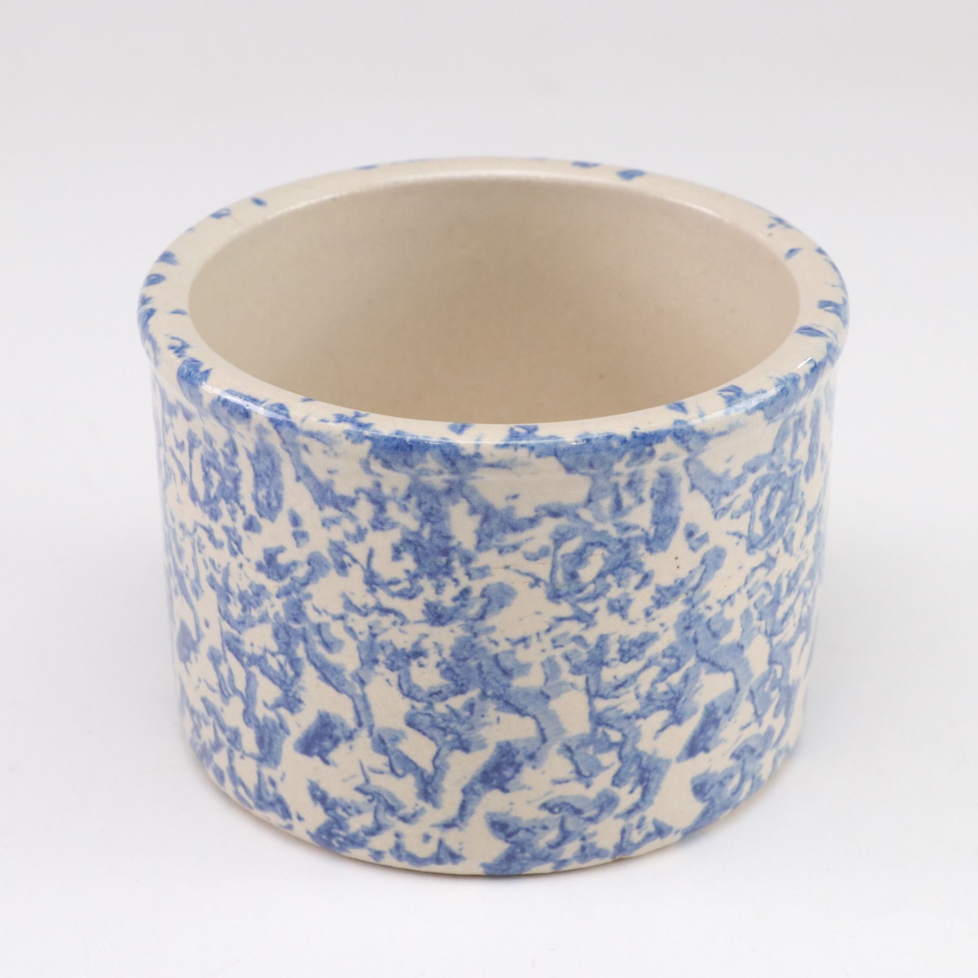 Robinson Ransbottom Spongeware with Roseville Pottery Pitcher and More