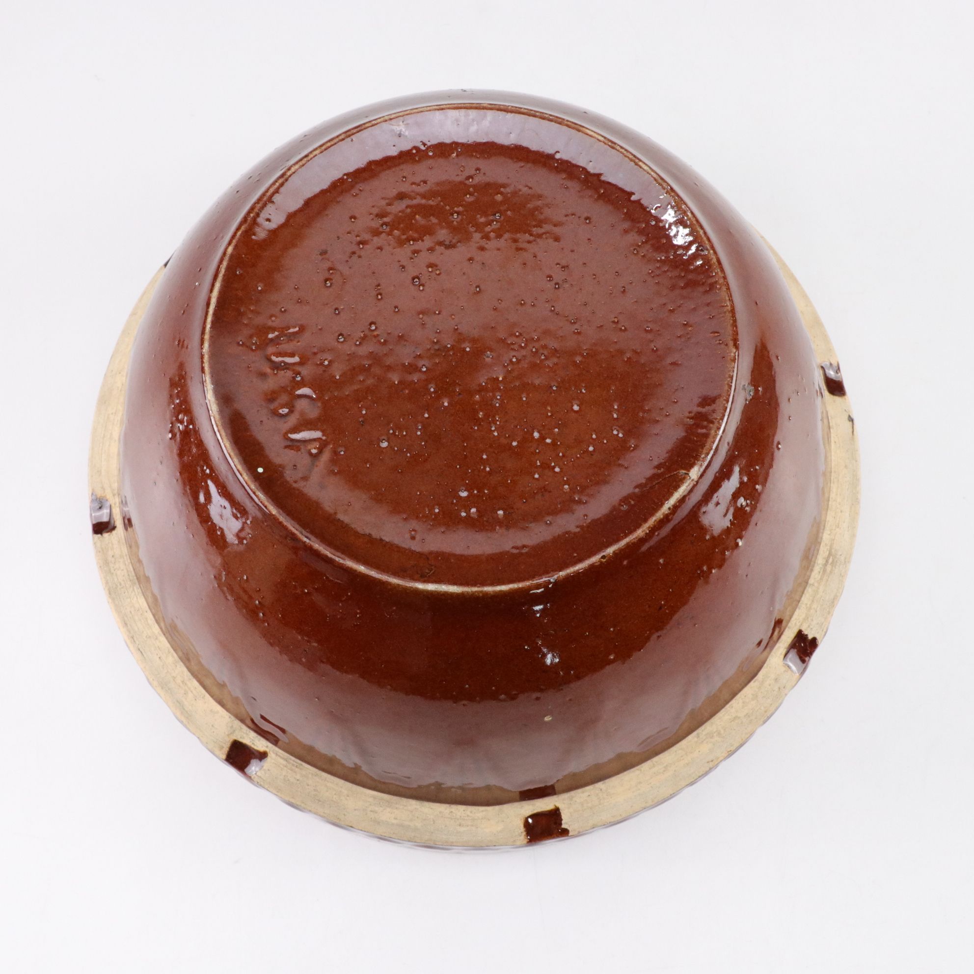 Robinson Ransbottom Spongeware with Roseville Pottery Pitcher and More