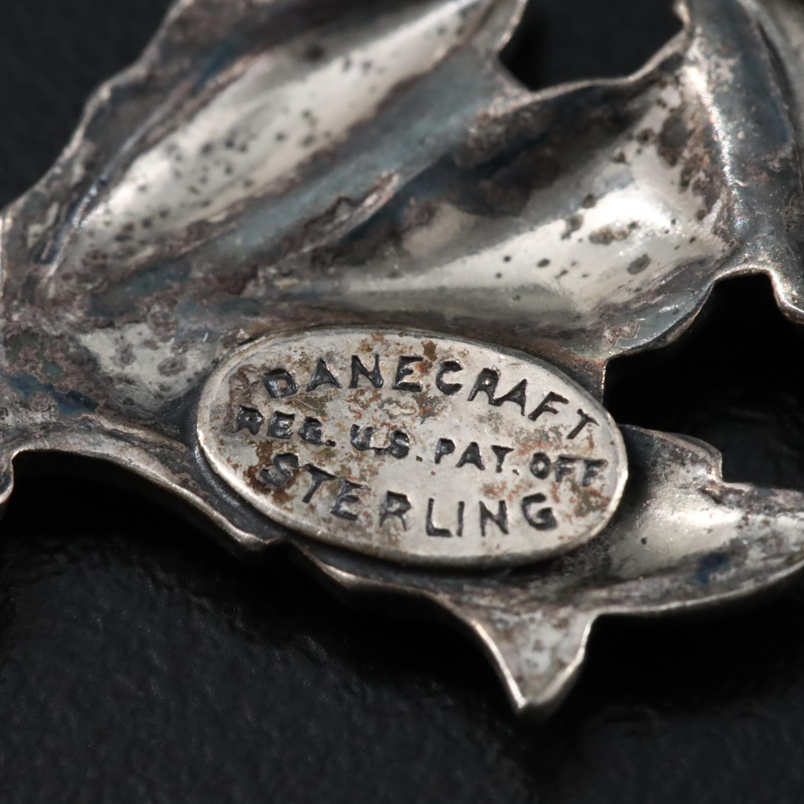 Danecraft Sterling Thistle Link Bracelet