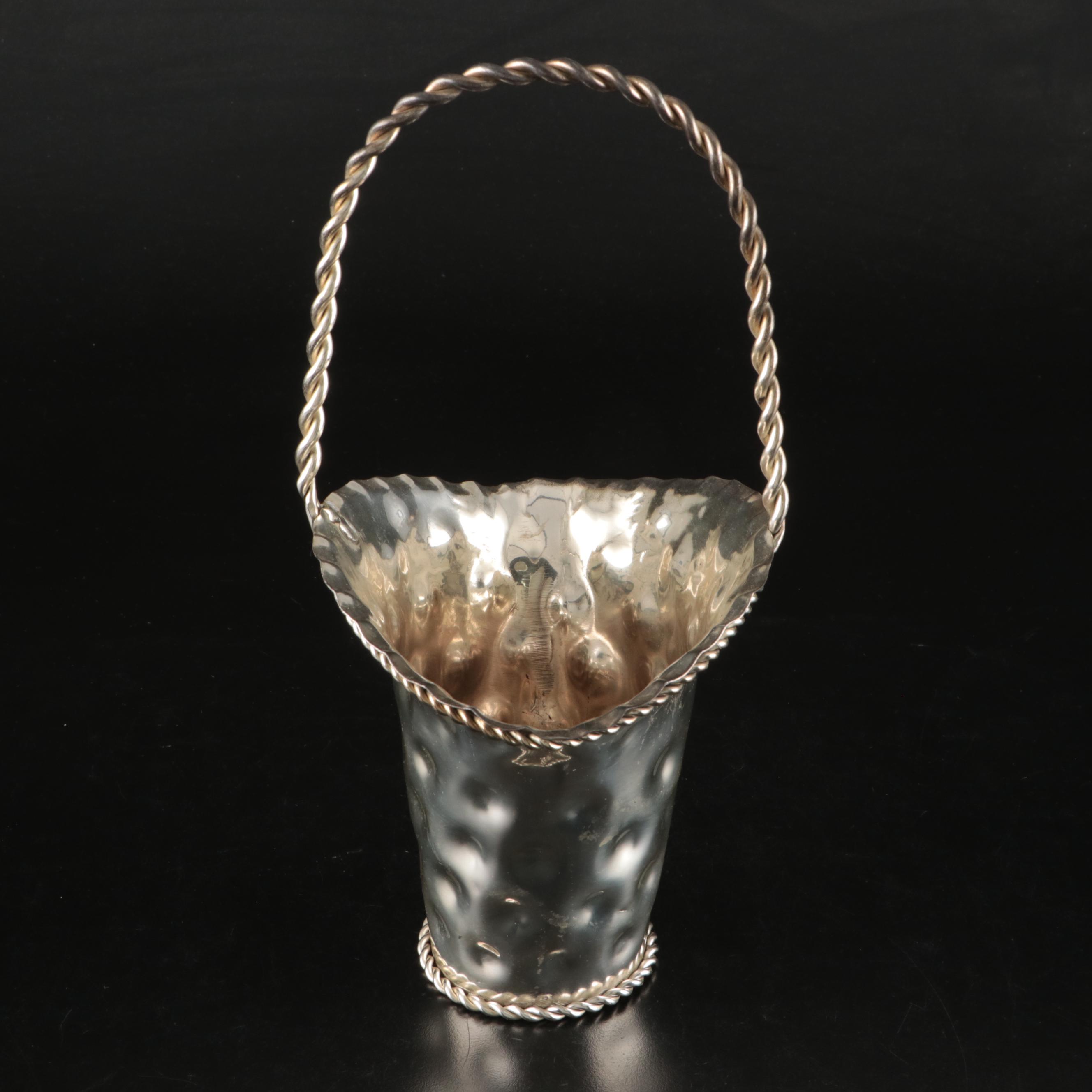 Glass Cruets, Silver Tone Candle Holders, and More Table Accessories